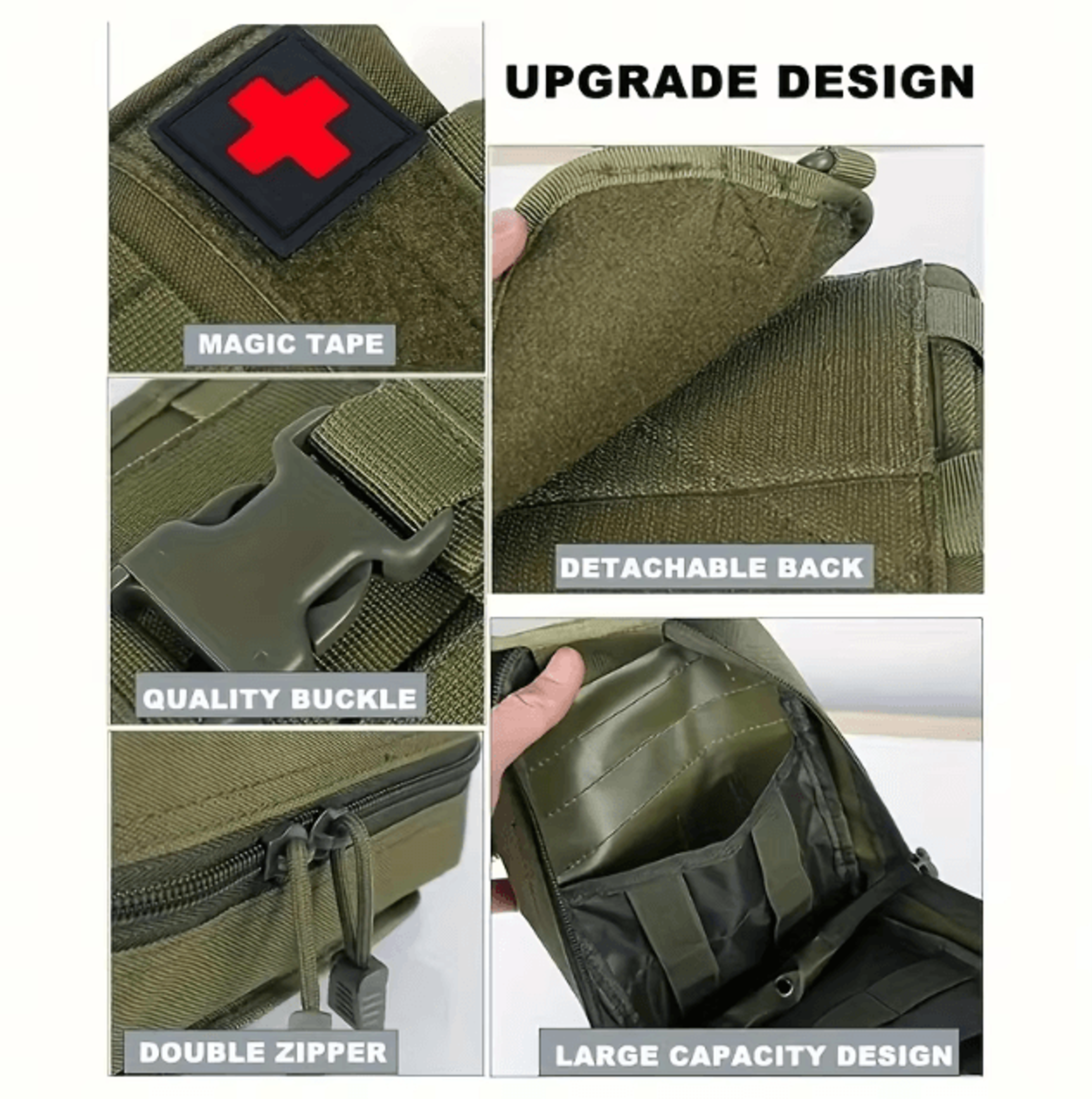 205Piece Universal First Aid Kit  Compact  Complete Emergency Medical Set For Home Travel  Outdoor 2