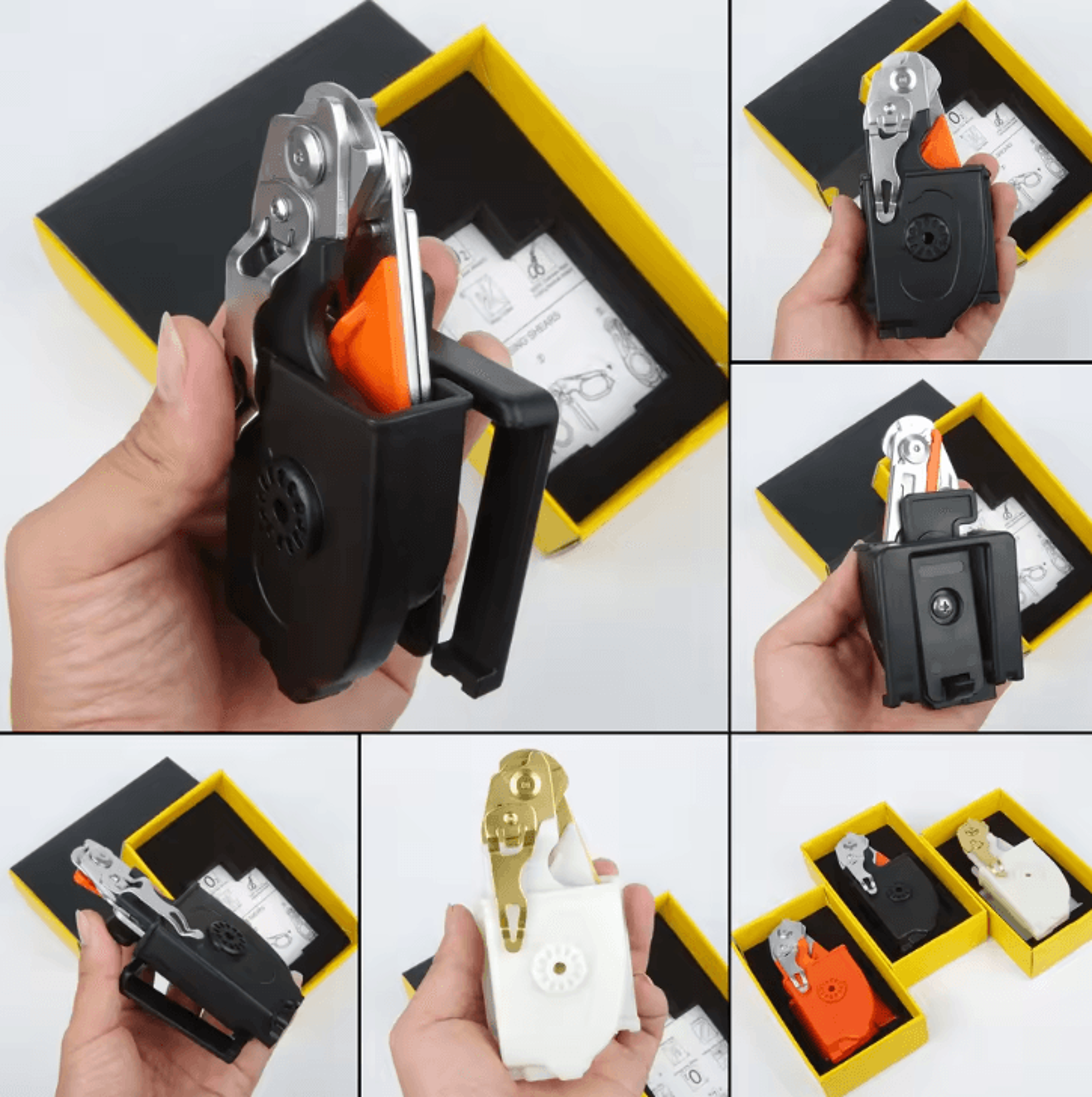 Emergency Rescue Shears Stainless Steel Foldable Scissors Pliers Tool For Outdoor Camping And IFAK 4
