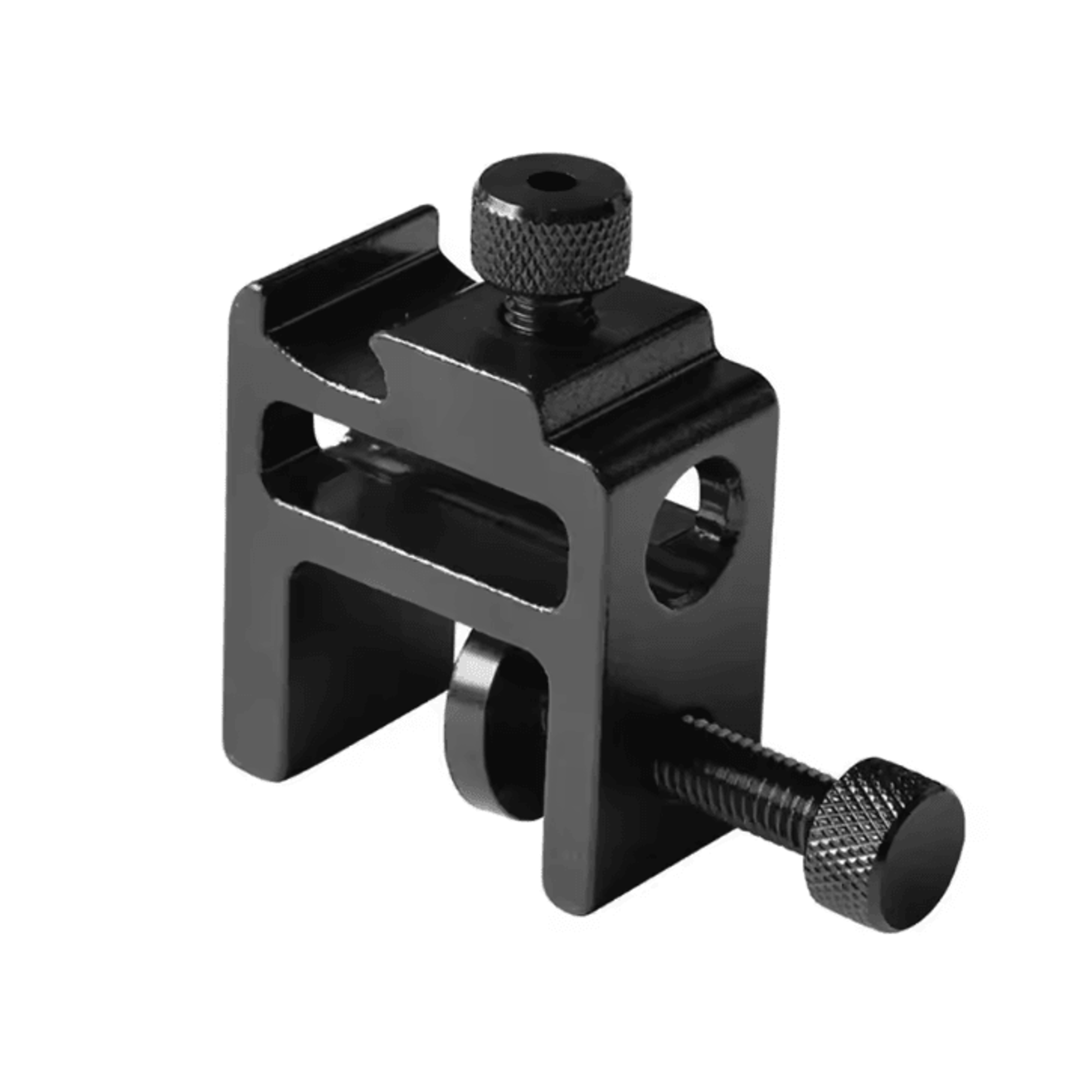 Aluminum Camping Pole Table Clamp  Adjustable Lantern Stand Clip Holder For Outdoor Camping Fishing 2