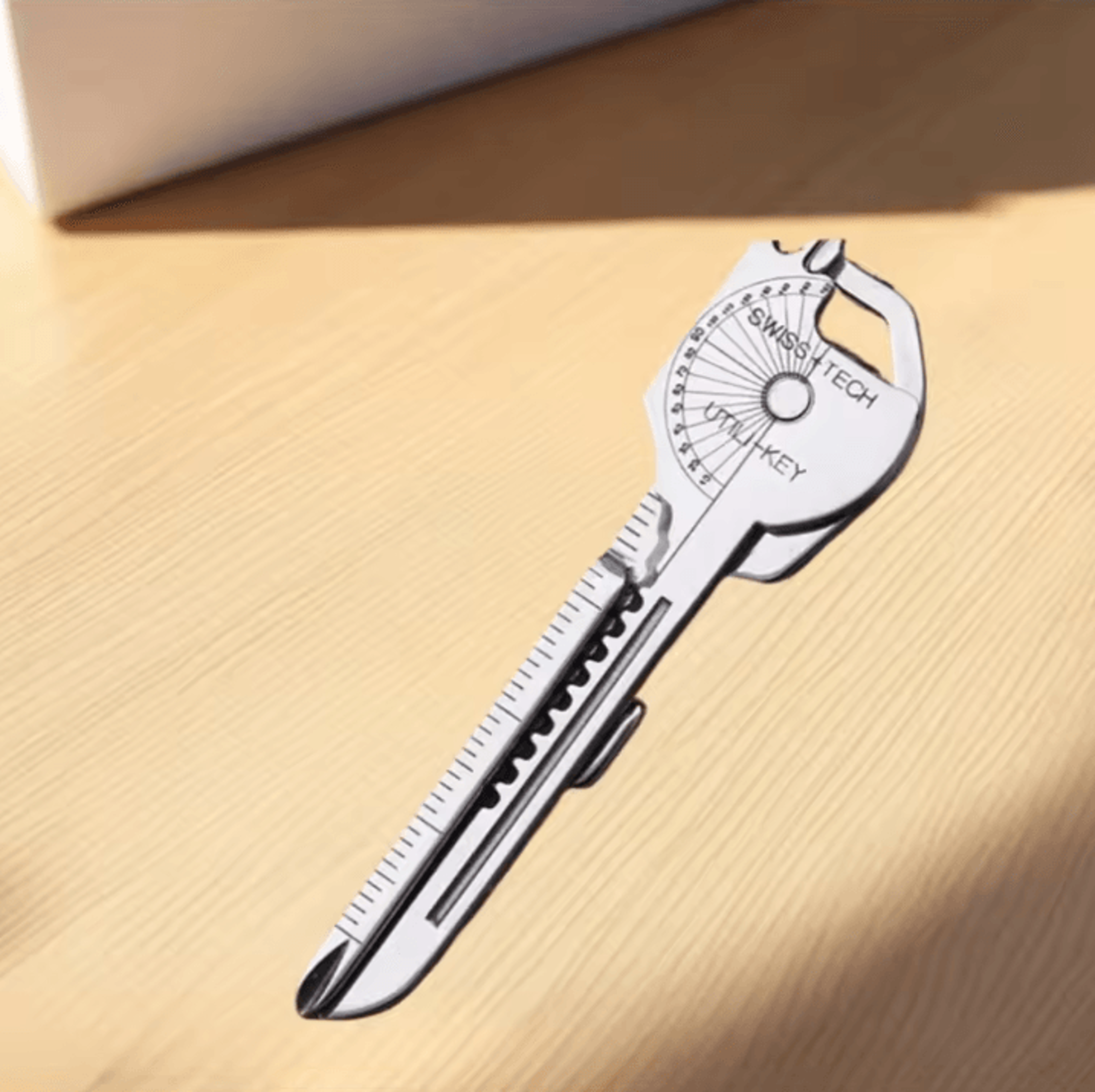 8 In 1 Survival Multi Tool Keychain Compact Outdoor Multitool Pliers With Folding Screwdriver Bottl 2