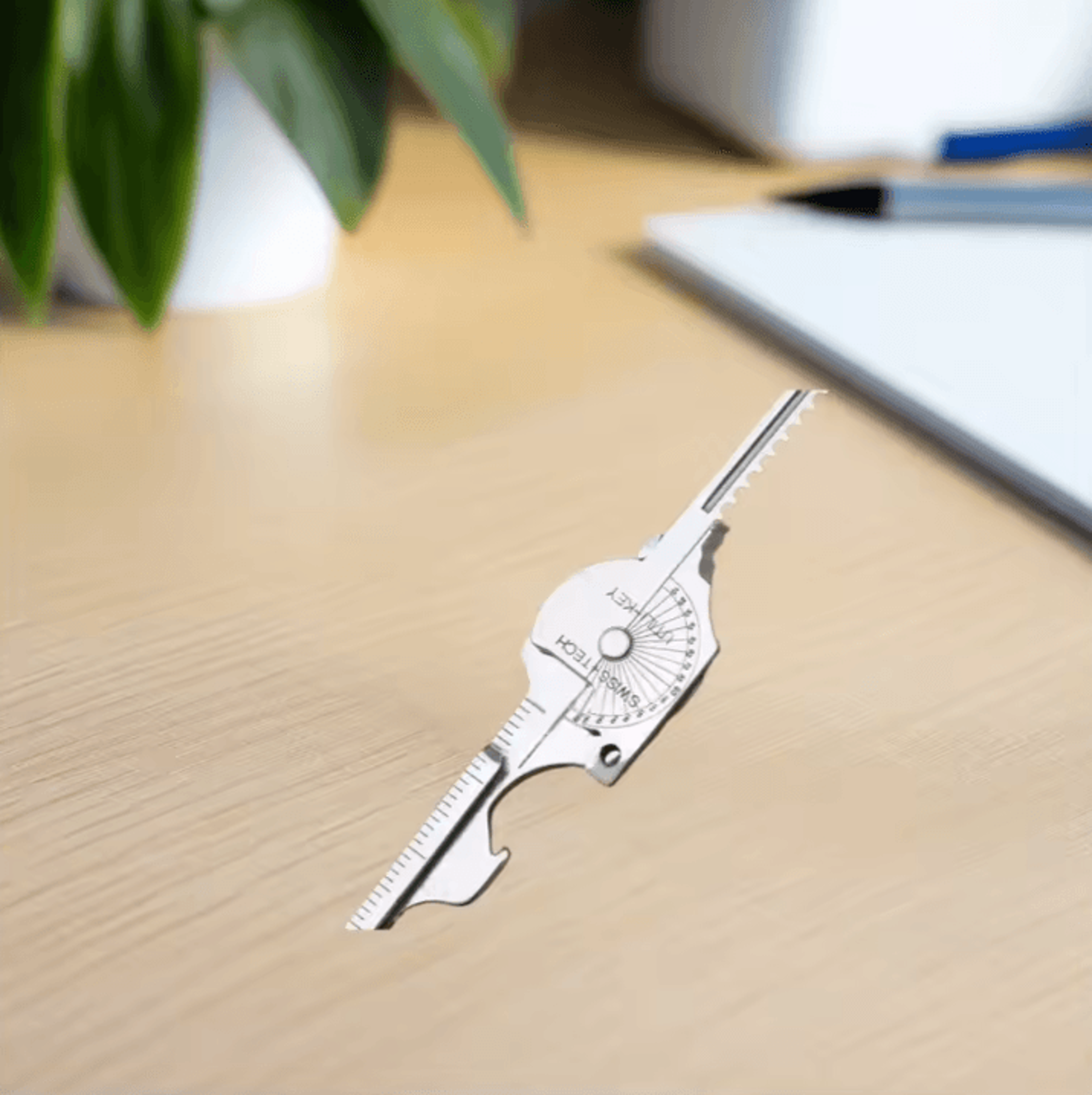 8 In 1 Survival Multi Tool Keychain Compact Outdoor Multitool Pliers With Folding Screwdriver Bottl 3