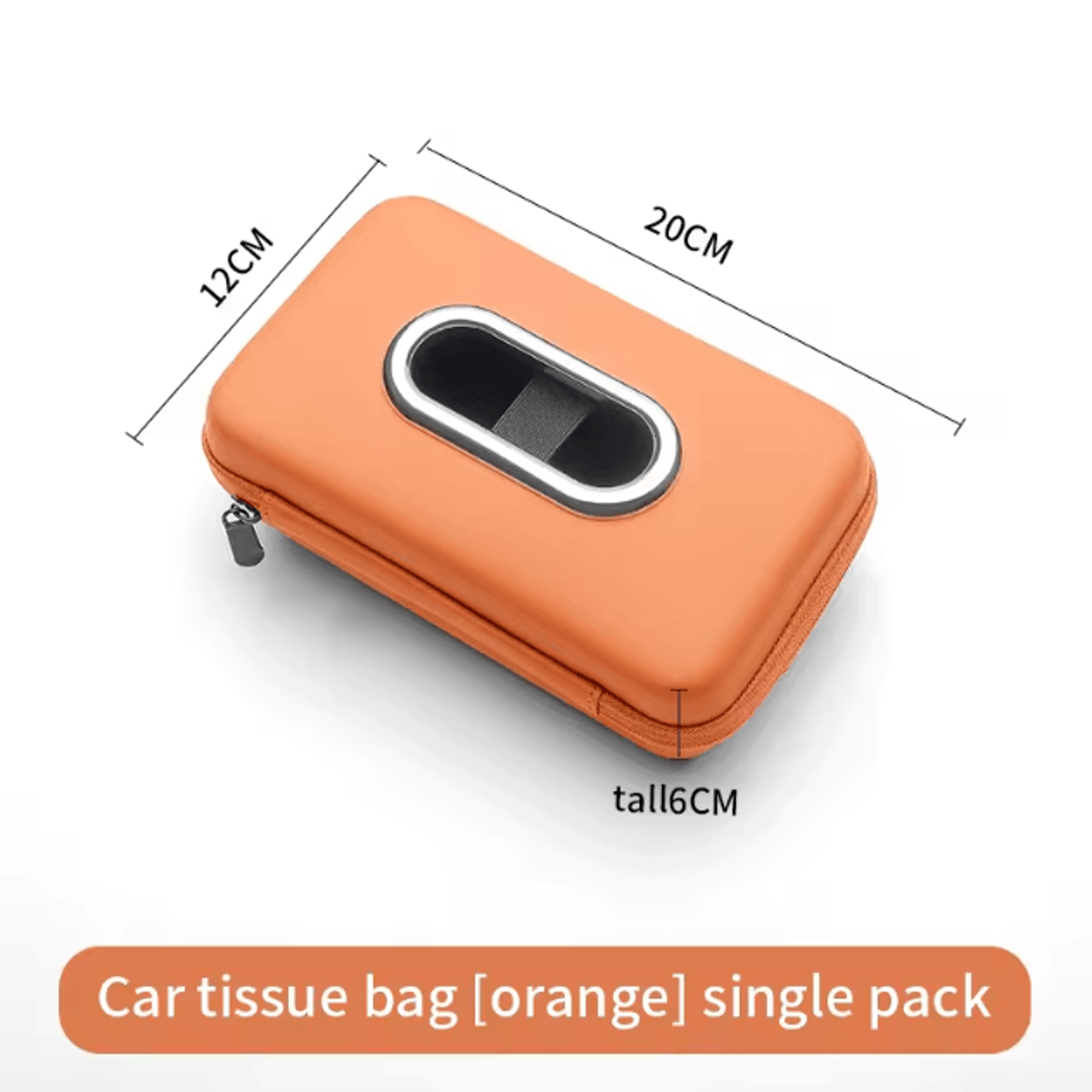 Multifunction Car Sun Visor Tissue Holder Hanging Car Tissue Organizer Bag For Armrest Backseat And 5