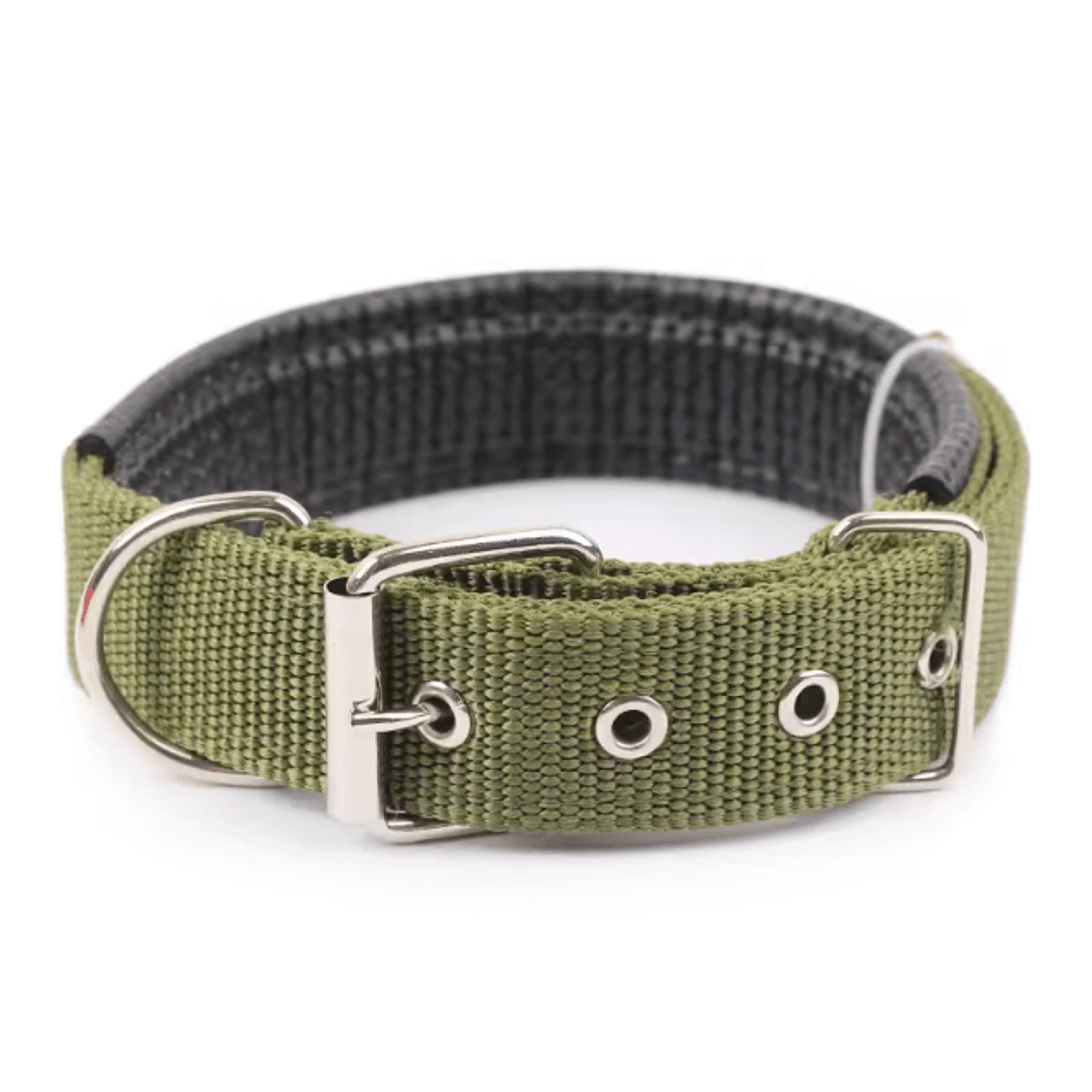Solid Nylon Dog Collar  Adjustable Collar For Small Medium  Large Dogs 9