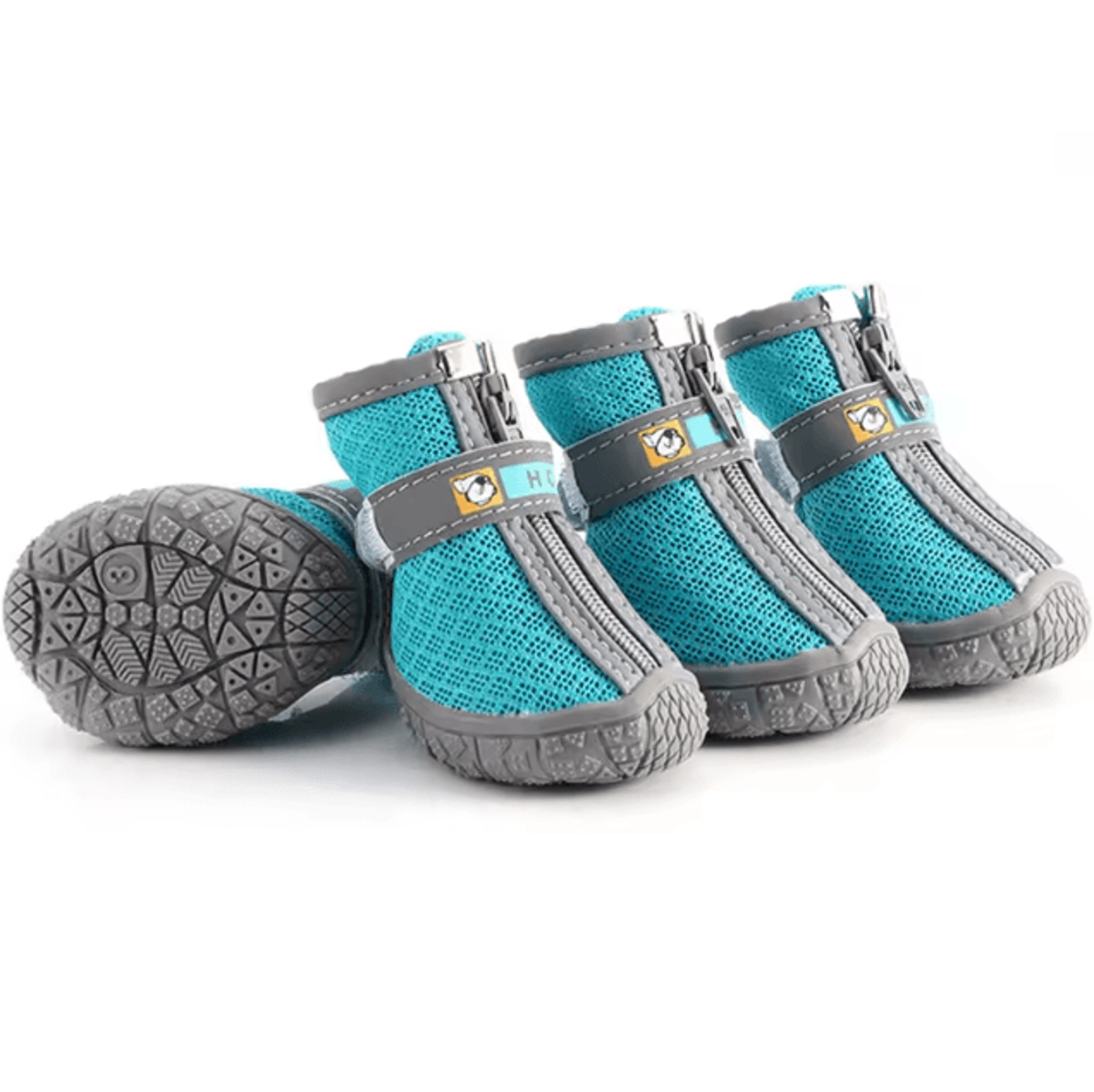 Warm Plush NonSlip Dog Shoes  Protective Paw Booties For Small Medium  Large Dogs 6