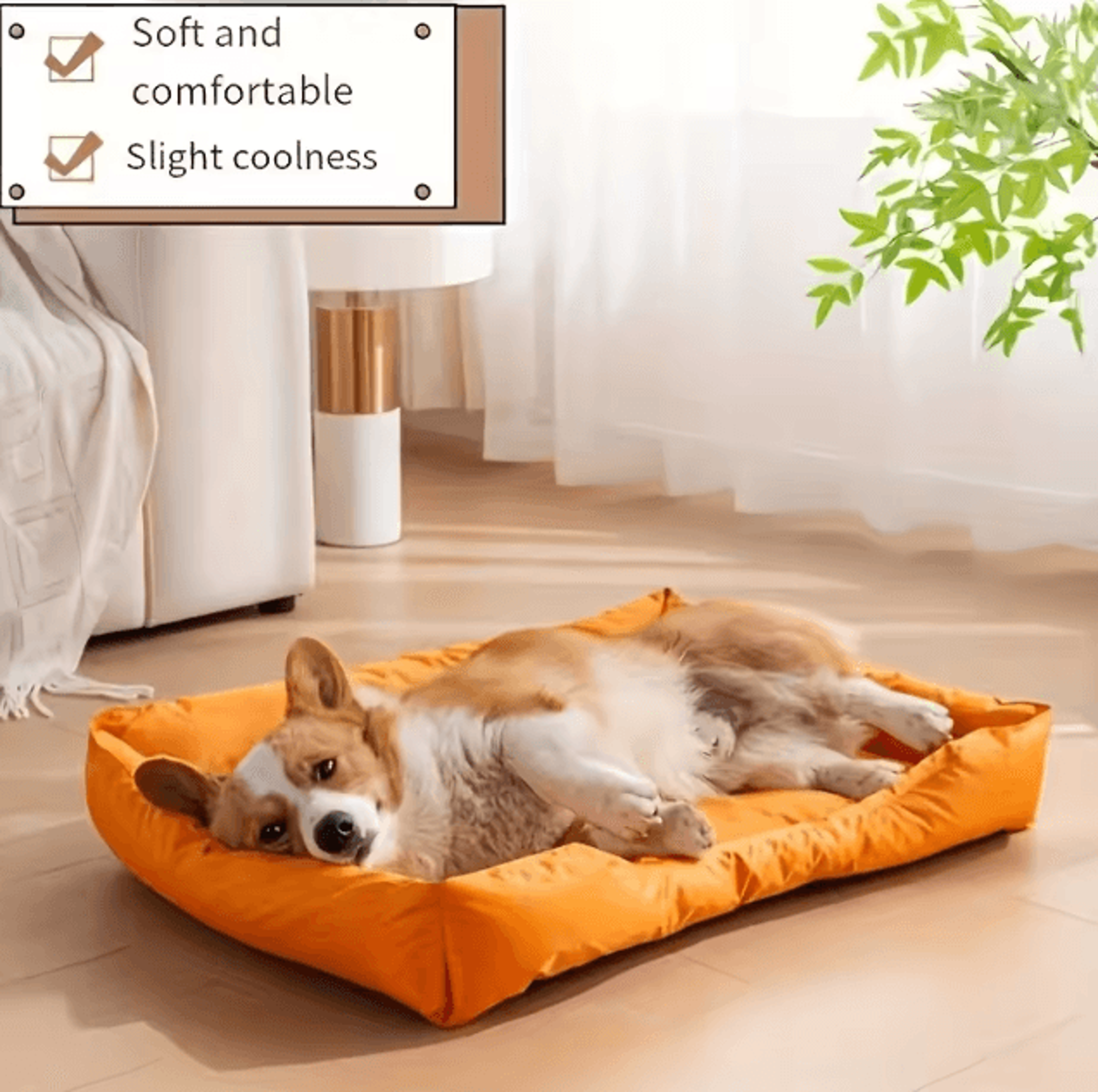 Super Soft Dog Bed Cushion Sofa Mat For Large Medium Dogs And Cats With Removable Cover 4