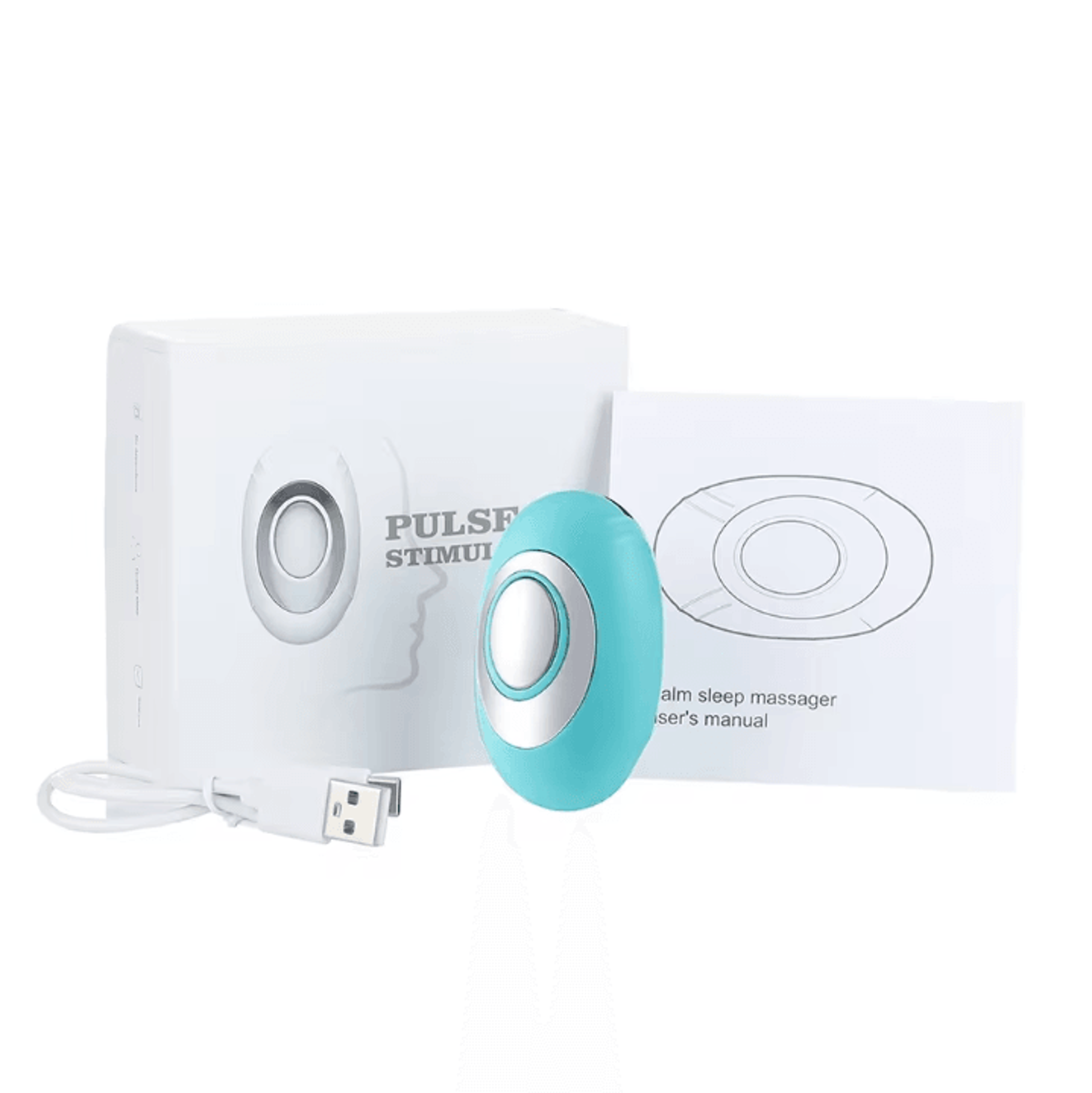 Handheld CES Sleep Aid Device  Microcurrent EMS Pulse Relaxation  Stress Relief Tool 6