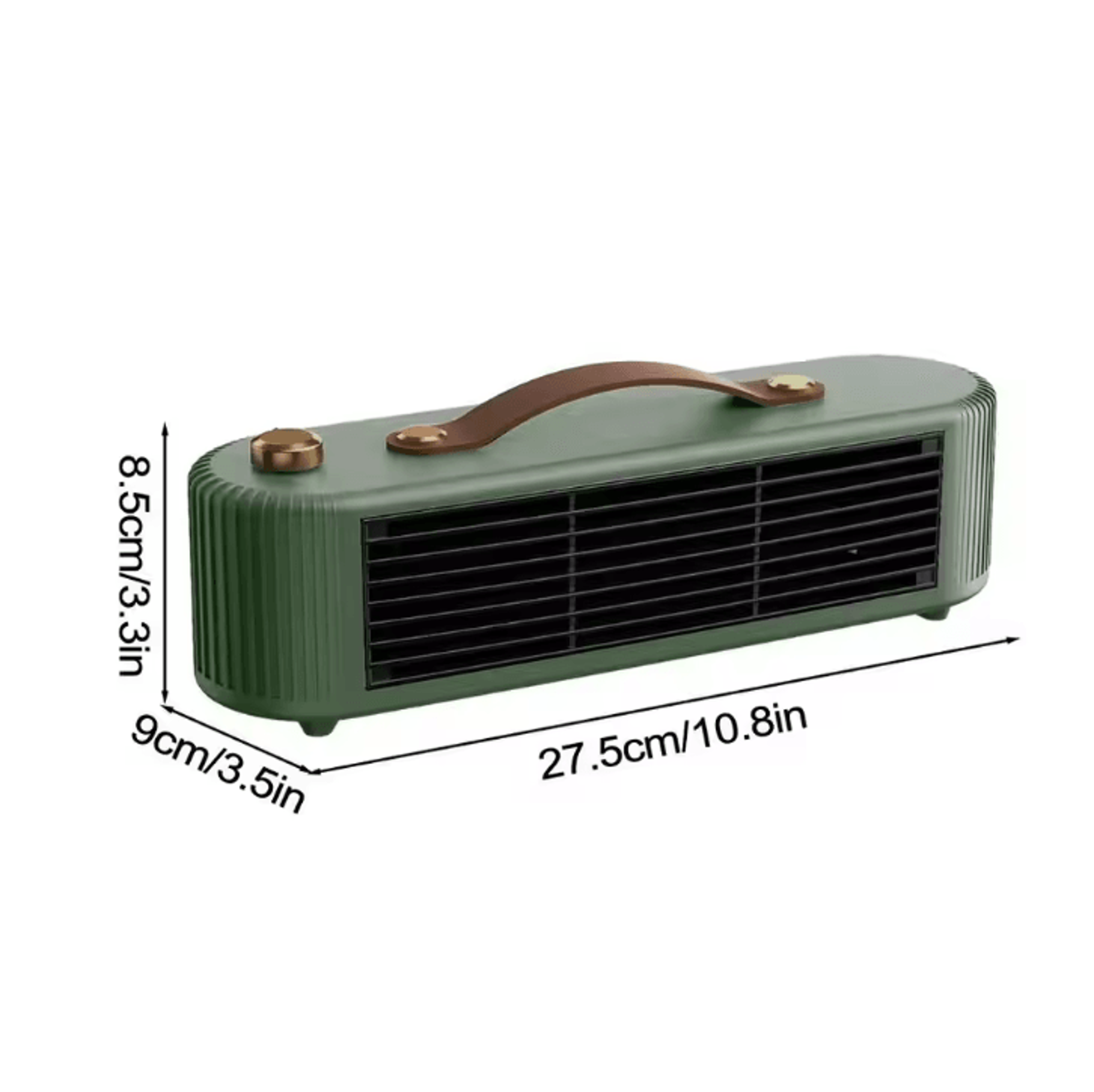 Compact PTC Ceramic Tabletop Space Heater  Portable Fast Heating Electric Heater For Desk  Home 5