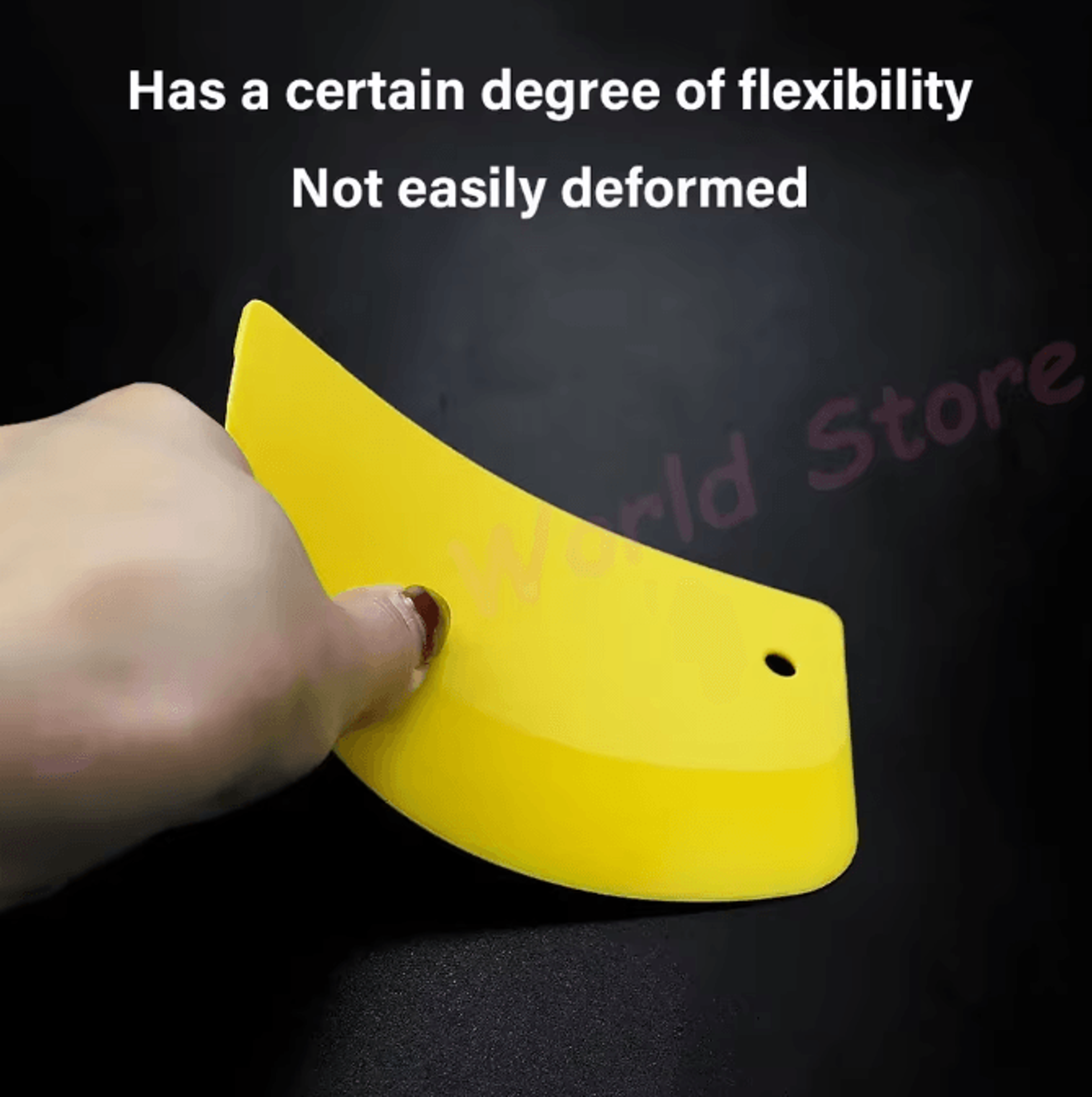 BakeMaster Plastic Dough Scraper  Flexible Cake  Dough Cutter Scraper Tool 2