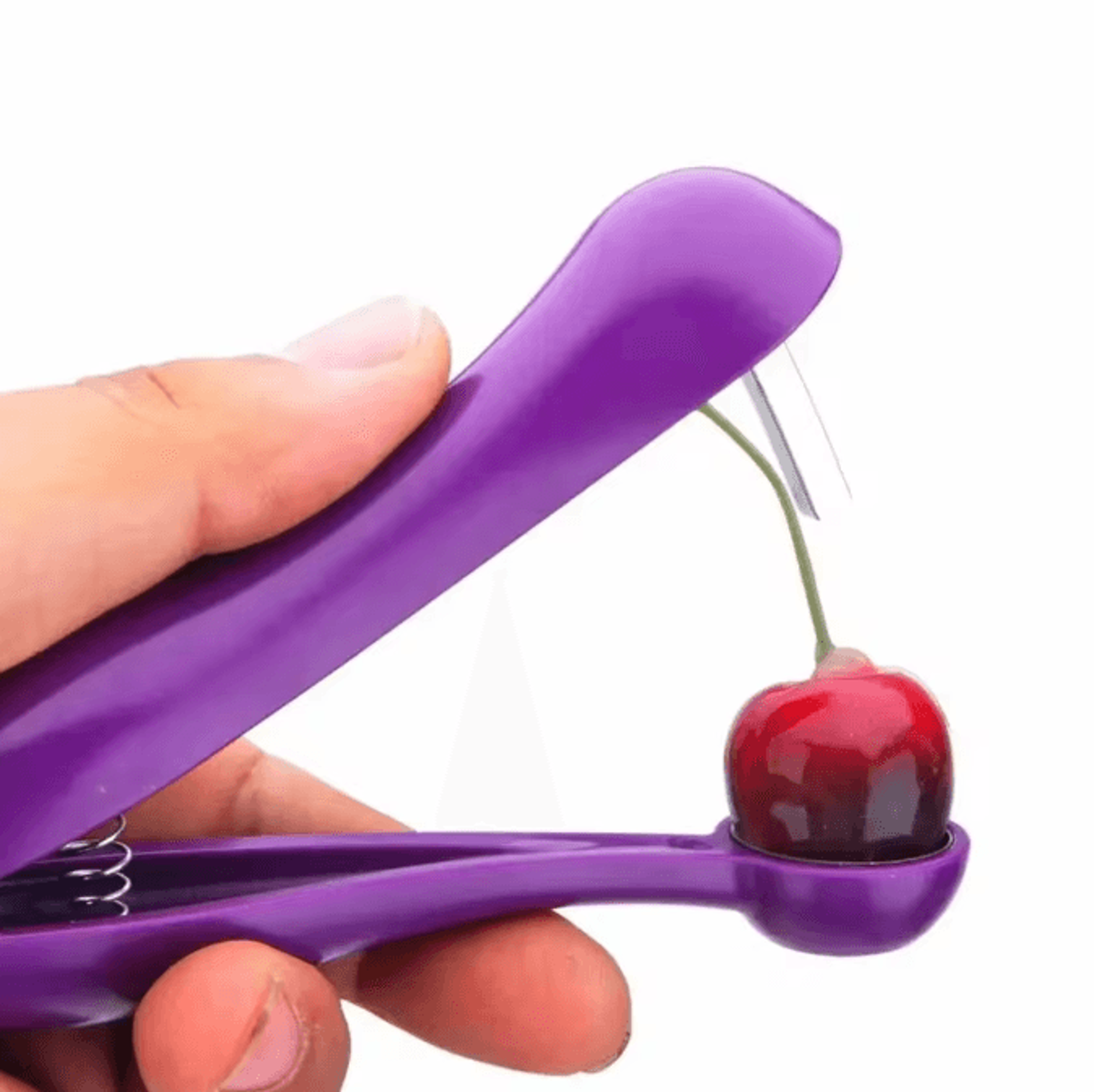 QuickPit Cherry  Olive Pitter Tool  Multifunction Fruit Pit Remover For Cherries Dates  Olives 3