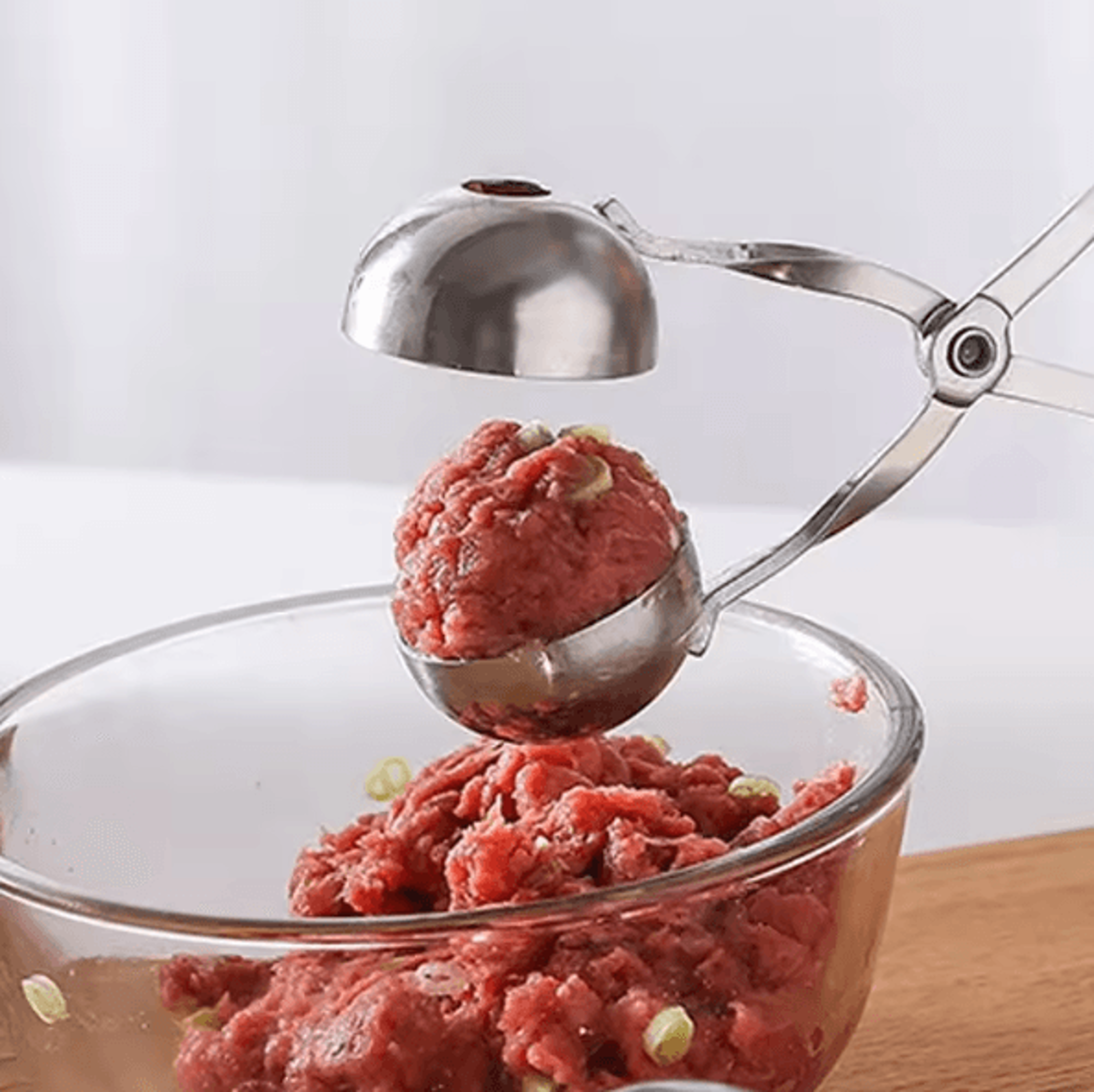 KitchenPro Stainless Steel Meatball Maker  Multifunction Meatball Clamp Tool For Rice Meat  Dumplin 2