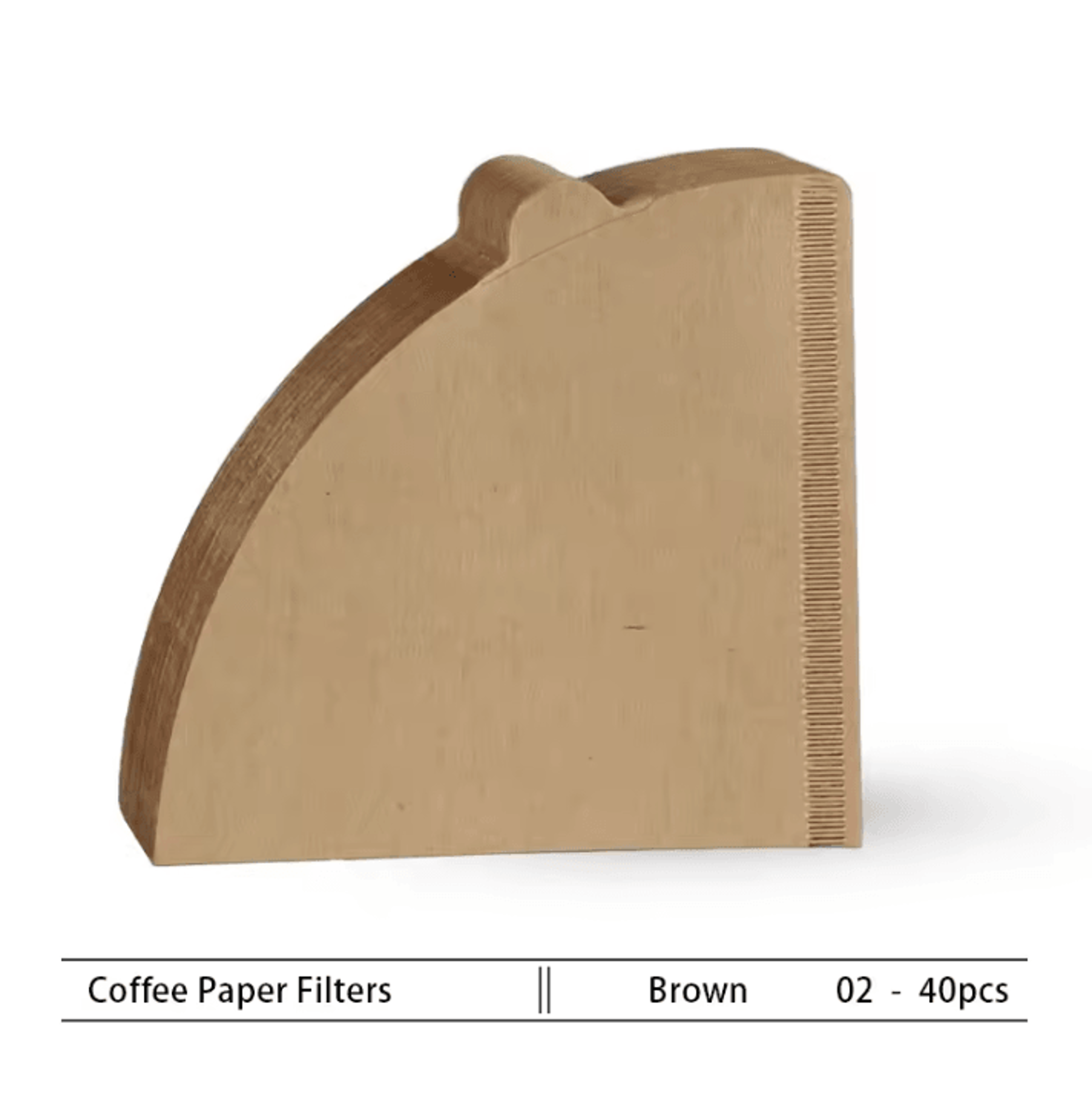 Natural Pour Over Coffee Filter Paper V Shape Cone Coffee Filter Paper For 24 Cup Drip Brewing 5
