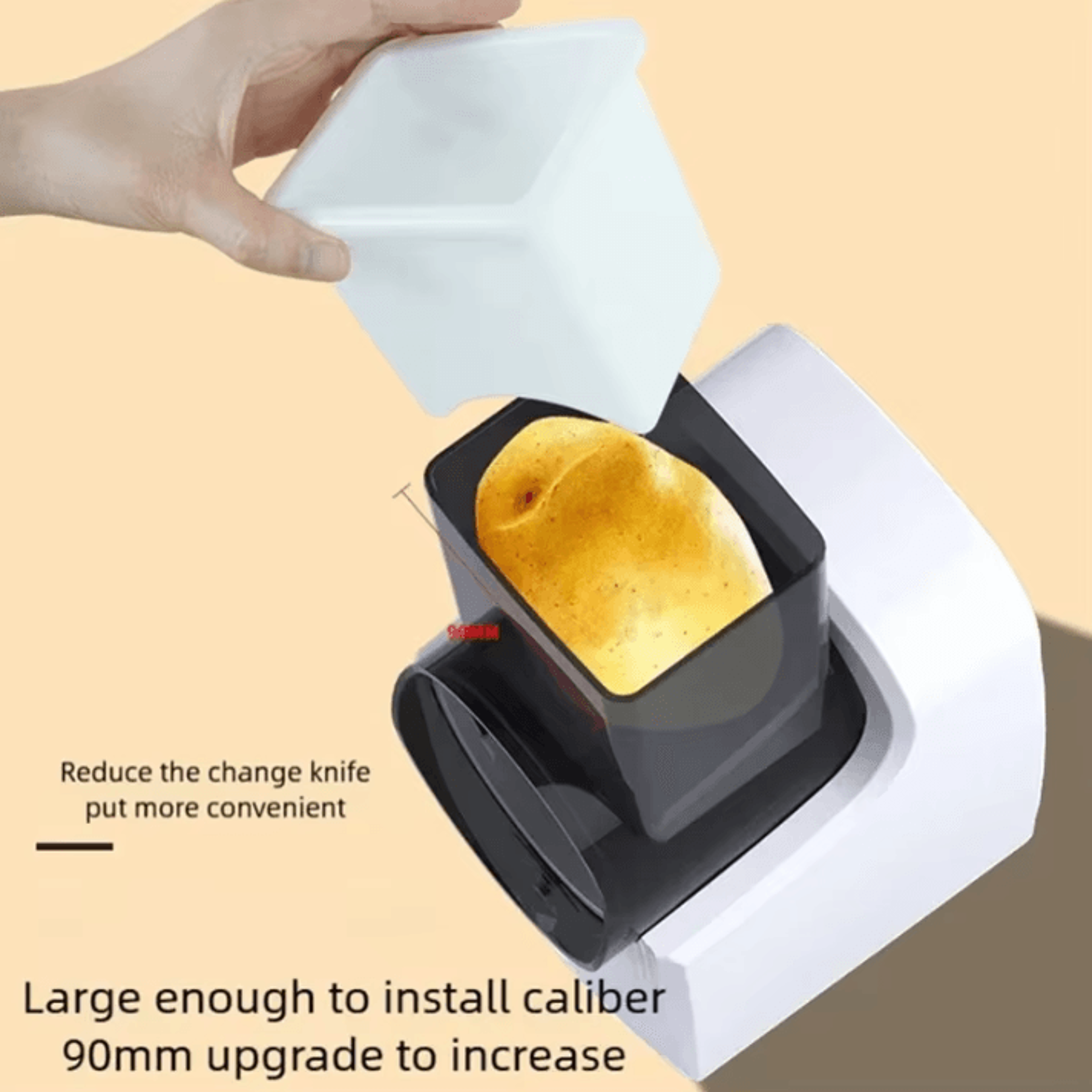 Multifunction Electric Vegetable Cutter  Automatic Slicer Shredder  Food Chopper For Fast Kitchen P 4