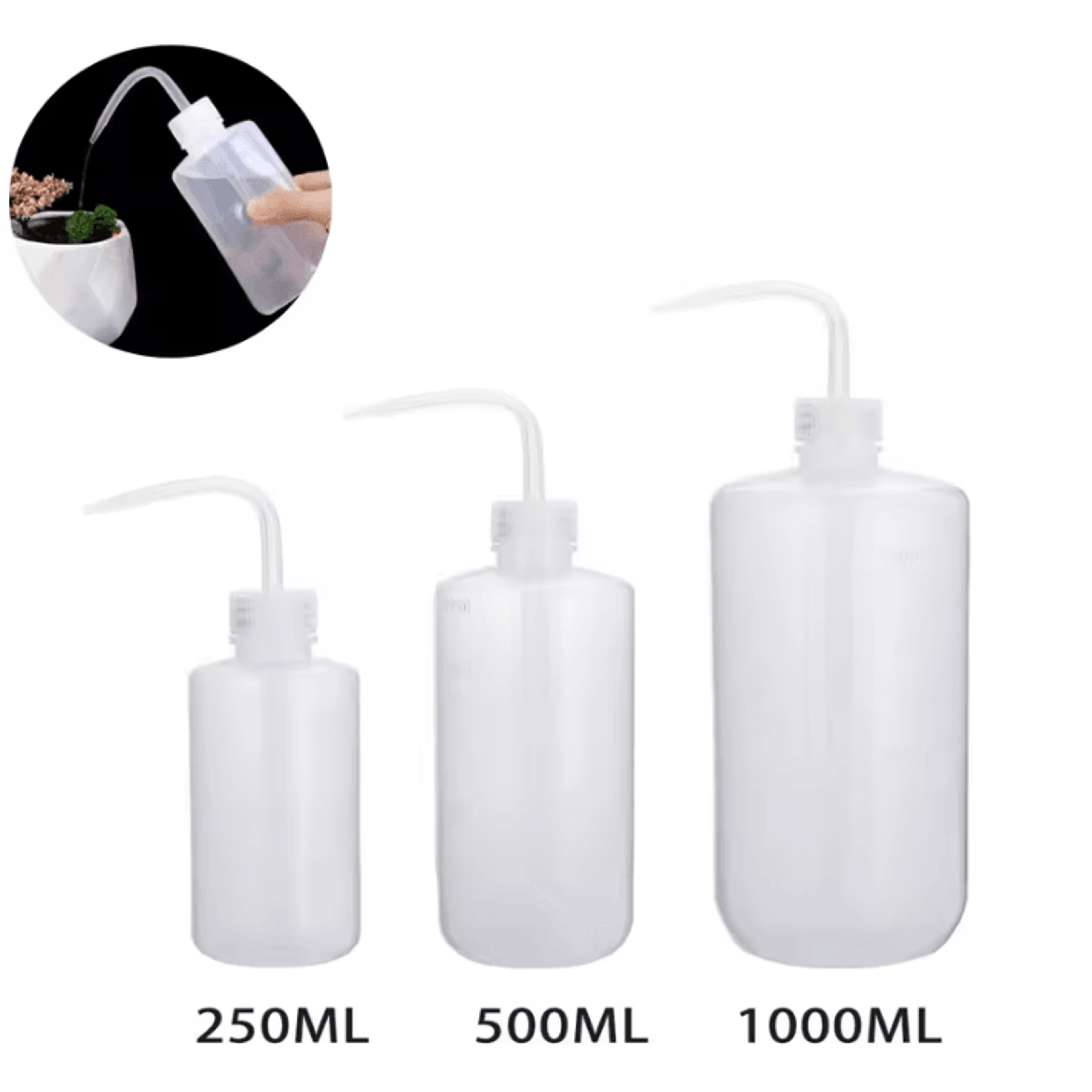 Professional Tattoo Squeeze Wash Bottle  Green Soap Diffuser 250ml  500ml  1000ml 0