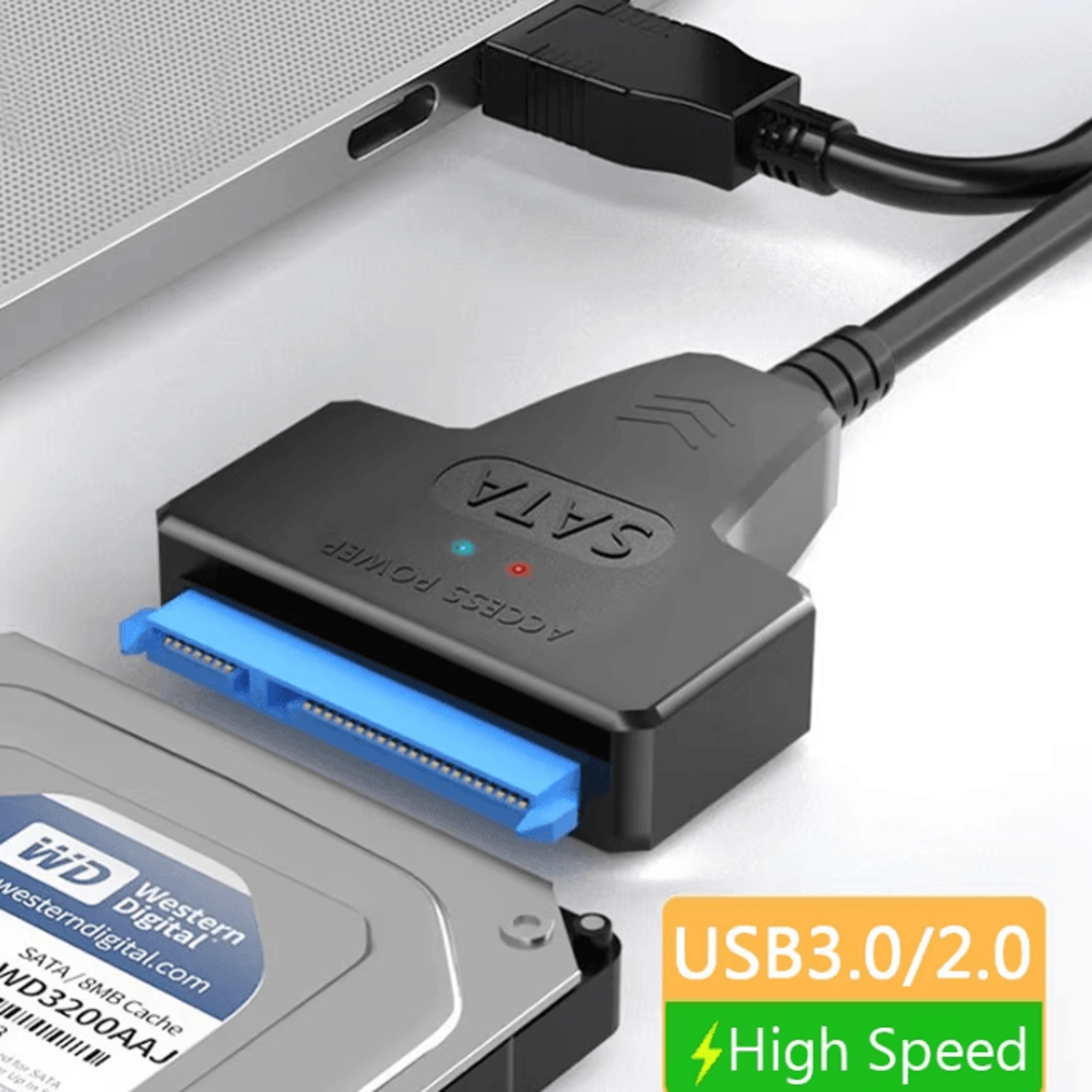 sata to usb 3.0 adapter cable – 6gbps external ssd/hdd converter for 2.5 inch drives