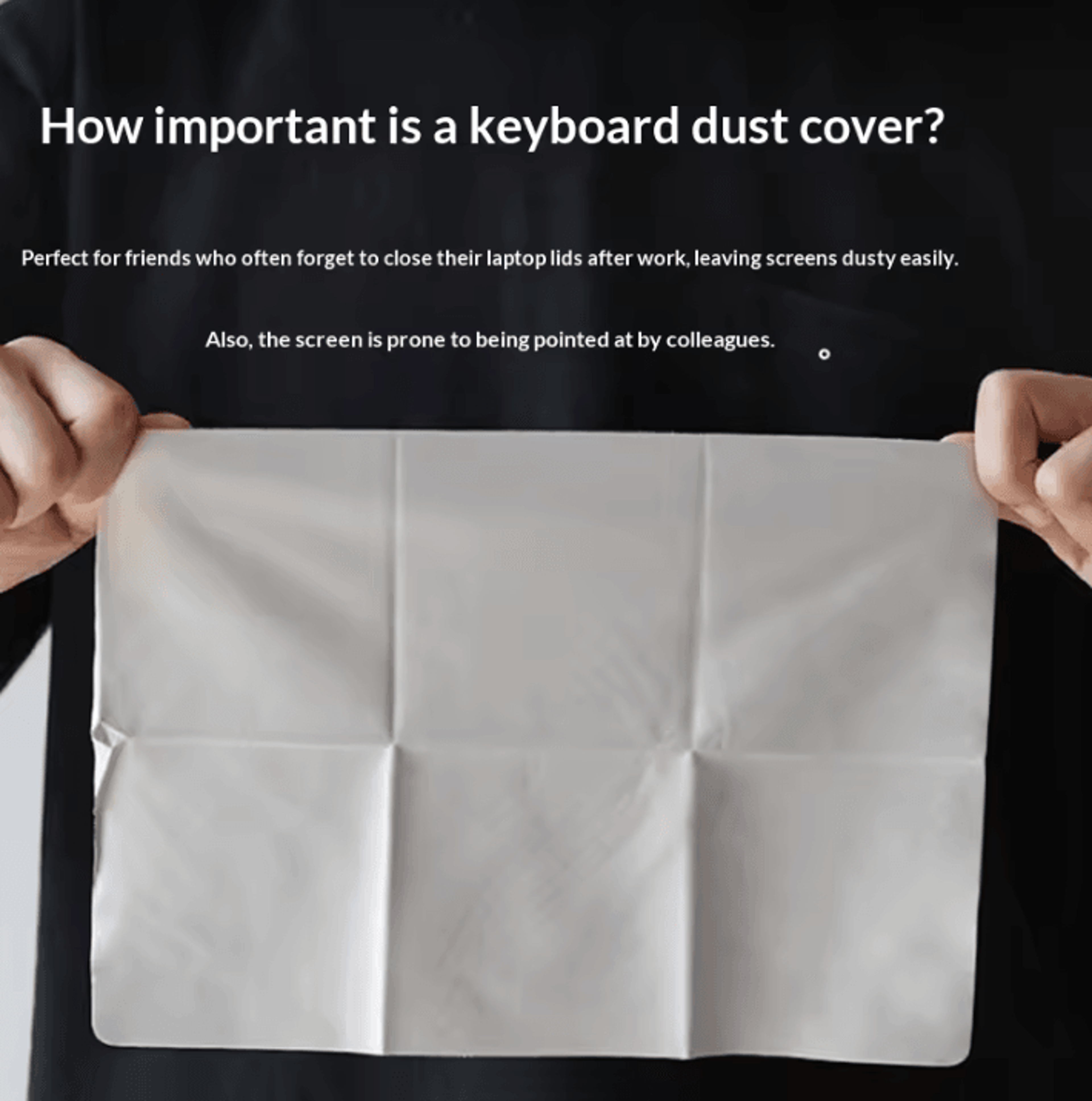 Microfiber Keyboard Dust Cover  UltraThin Waterproof Screen  Keyboard Protector For MacBook 1516Inc 3