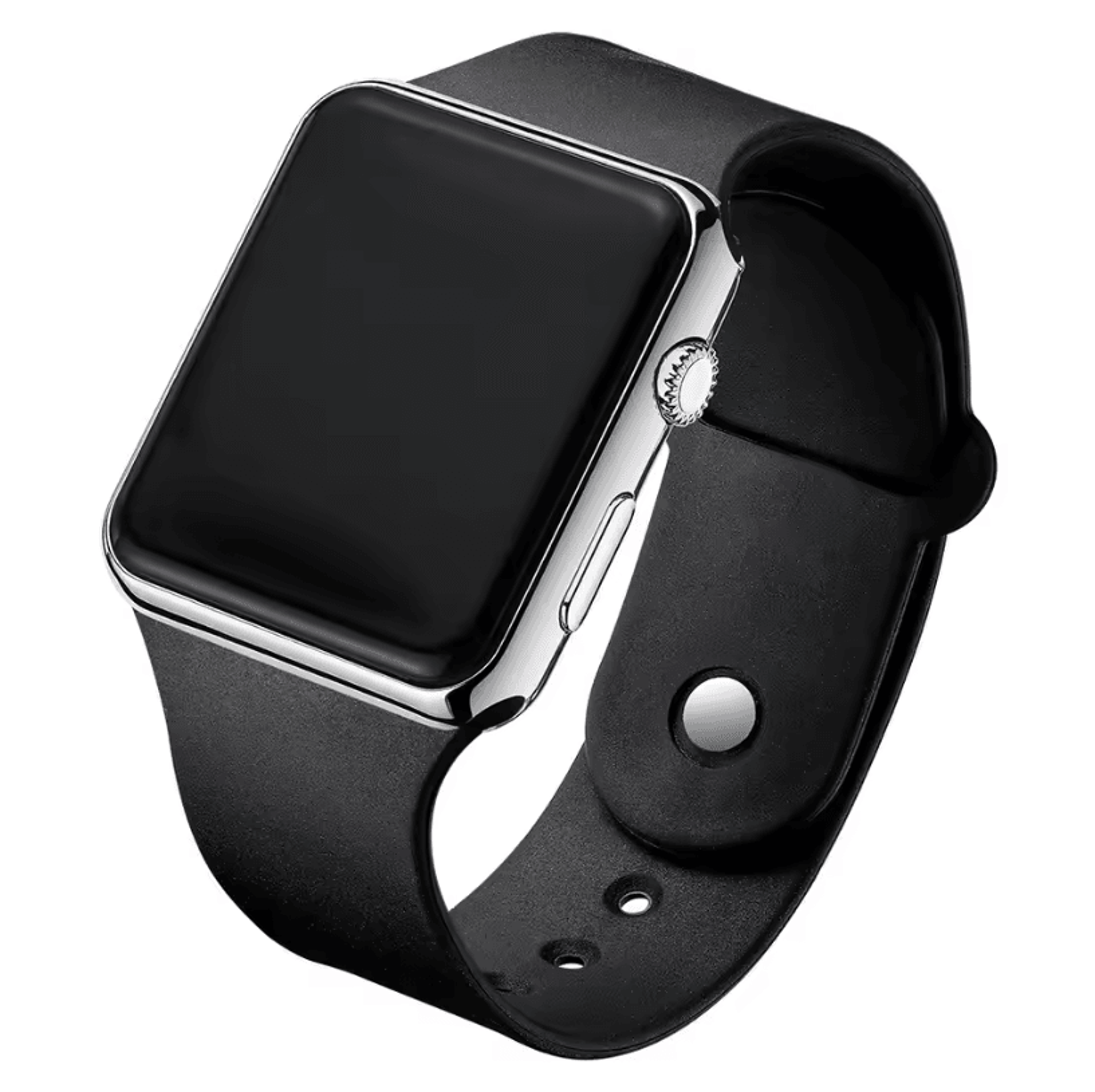 Minimalist LED Digital Watch  Silicone Sport Wristwatch For Men  Women 4