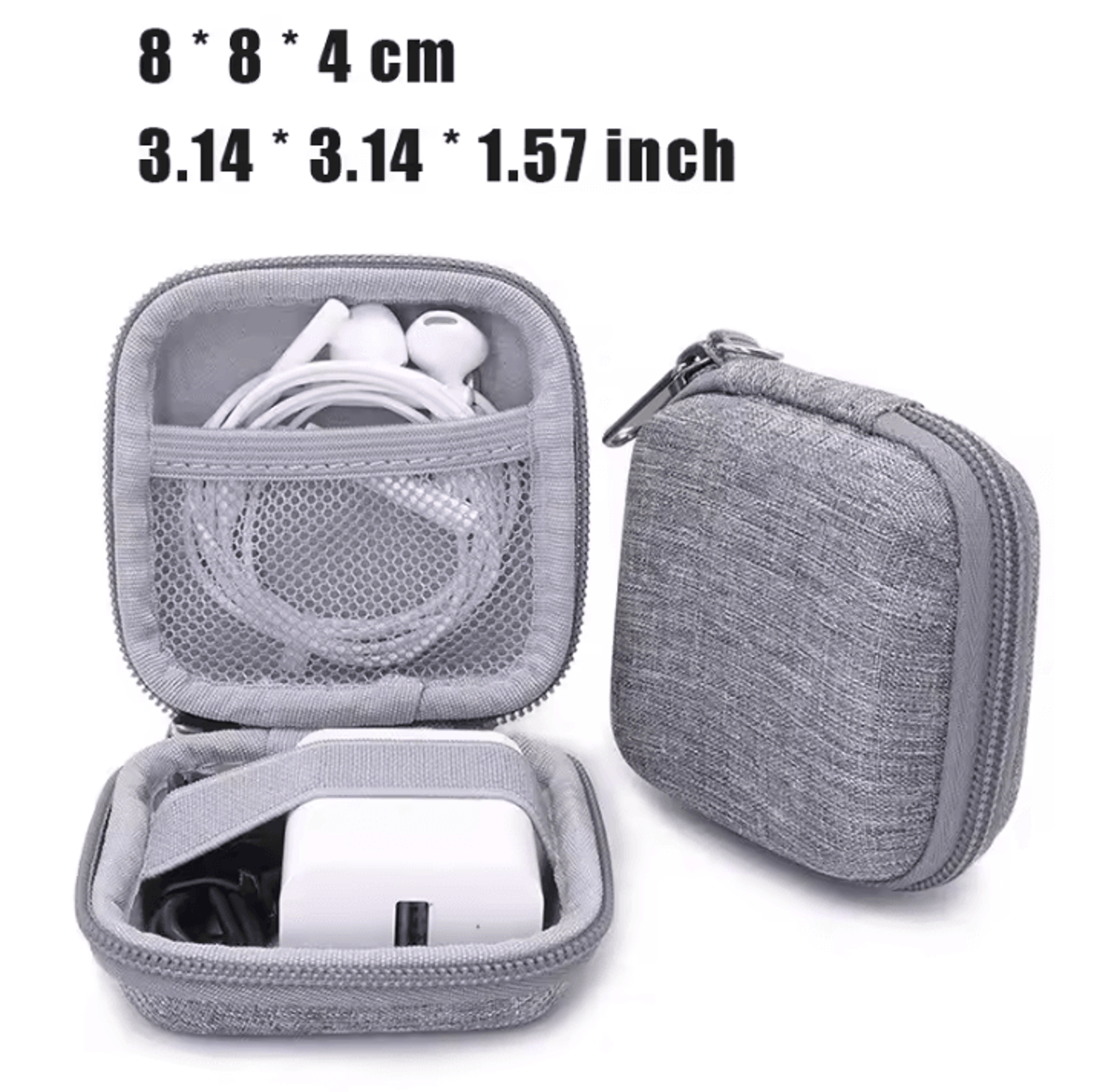 Portable Gadget Organizer Case  Multifunctional Earphone  Cable Storage Bag For Travel 5