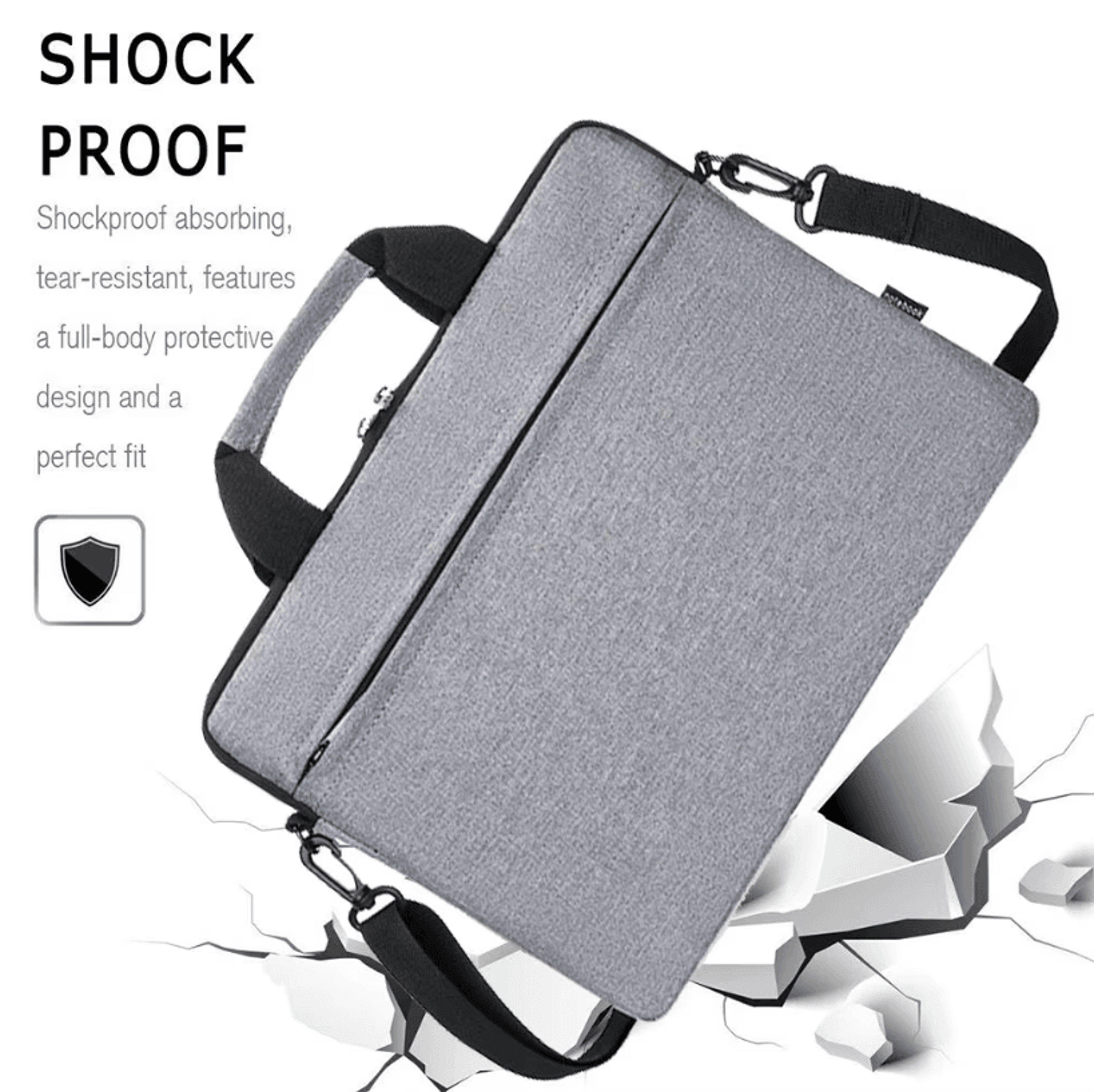 UltraThin Laptop Sleeve Shoulder Bag  Lightweight Protective Case For 1317 Inch Notebooks 1