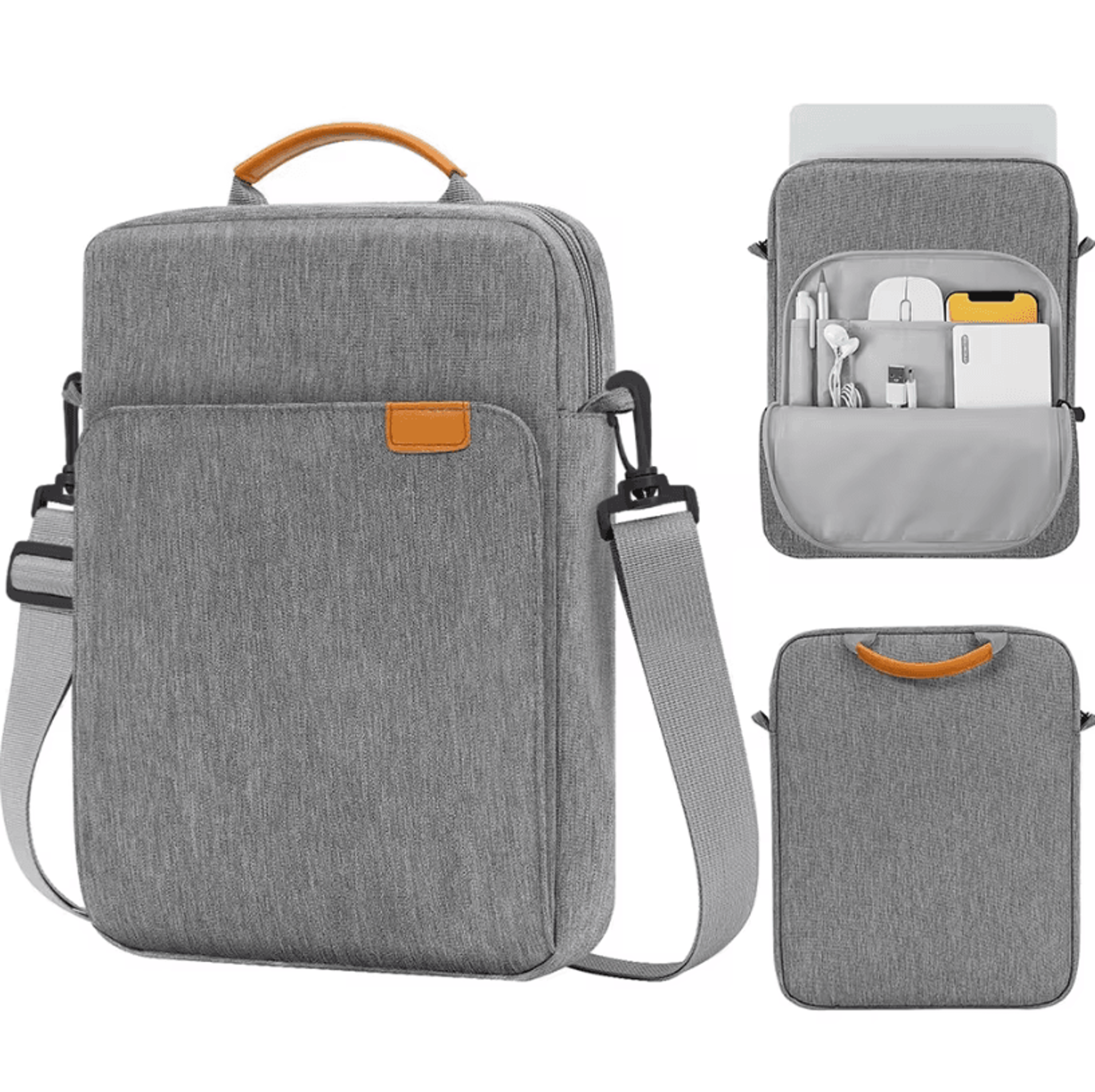 MultiPocket Tablet Sleeve Bag  Shockproof Protective Case For IPad  109129 Inch Tablets 8