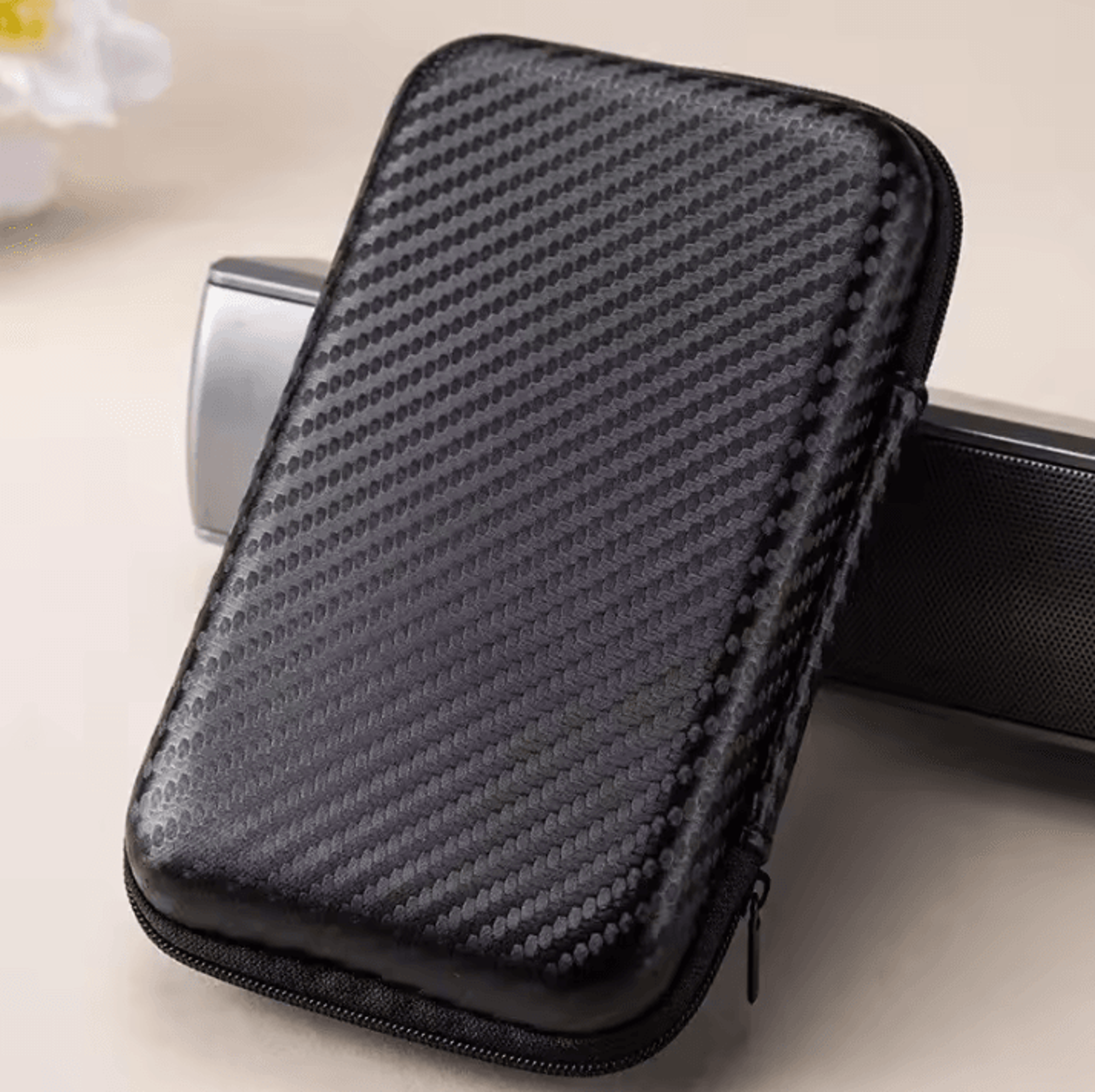 Portable EVA Storage Organizer Case  Hard Shell Zipper Pouch For Cables Chargers  Gadgets 0