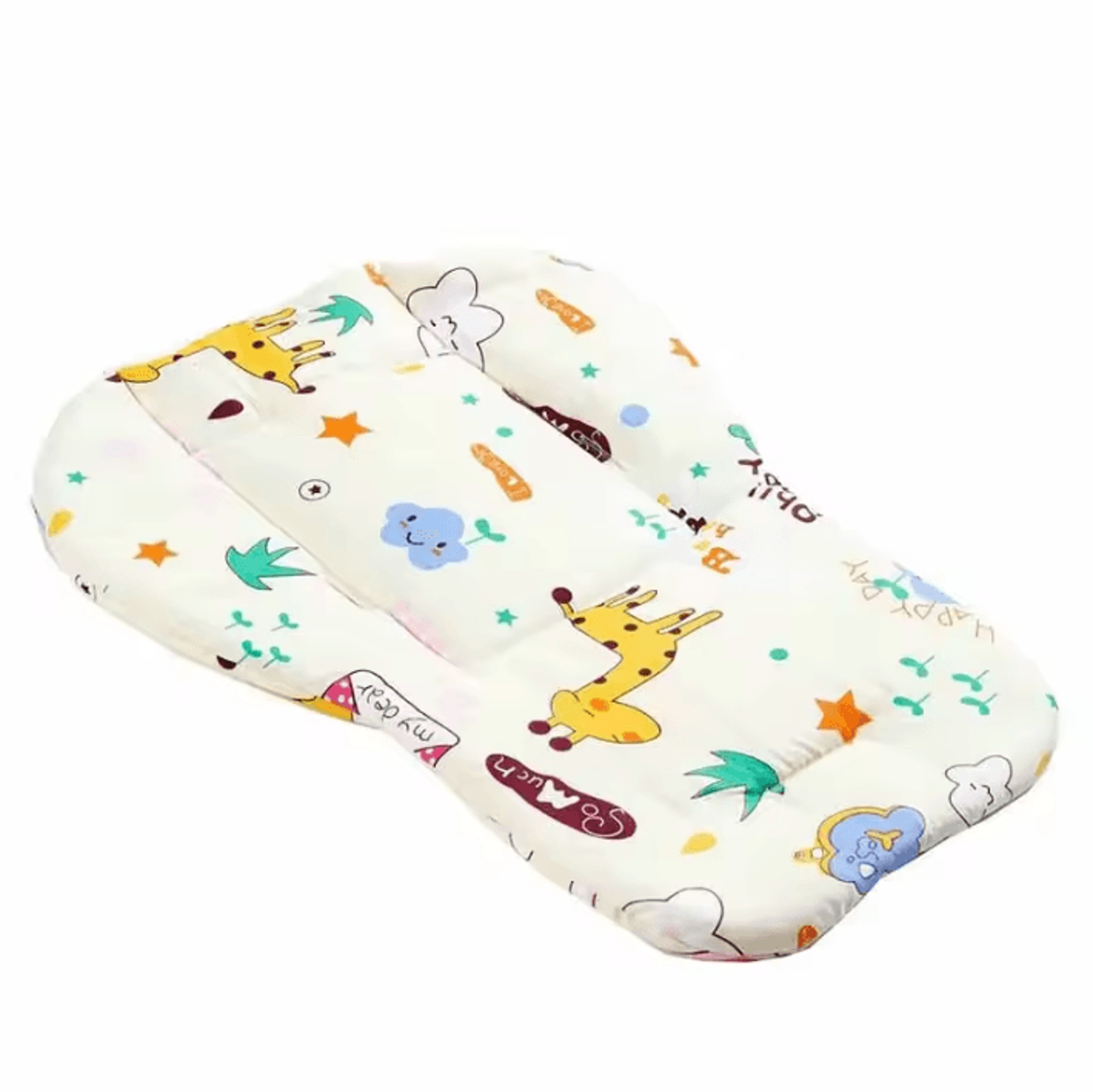 Soft Cotton Baby Seat Cushion With Cute Cartoon Design For AllDay Comfort 2