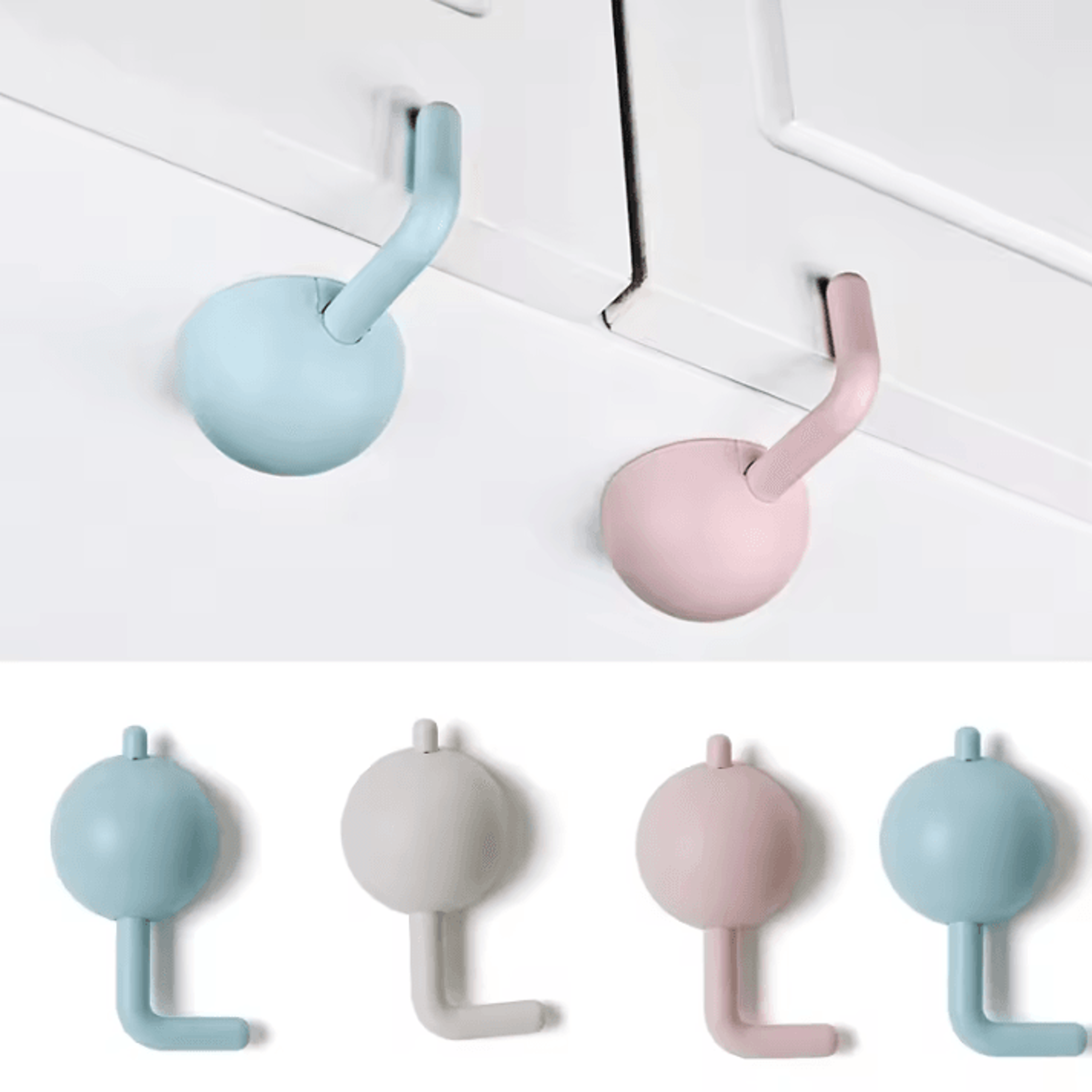 3PCS MultiFunction Baby Safety Cabinet Locks For Childproof Home Protection 0