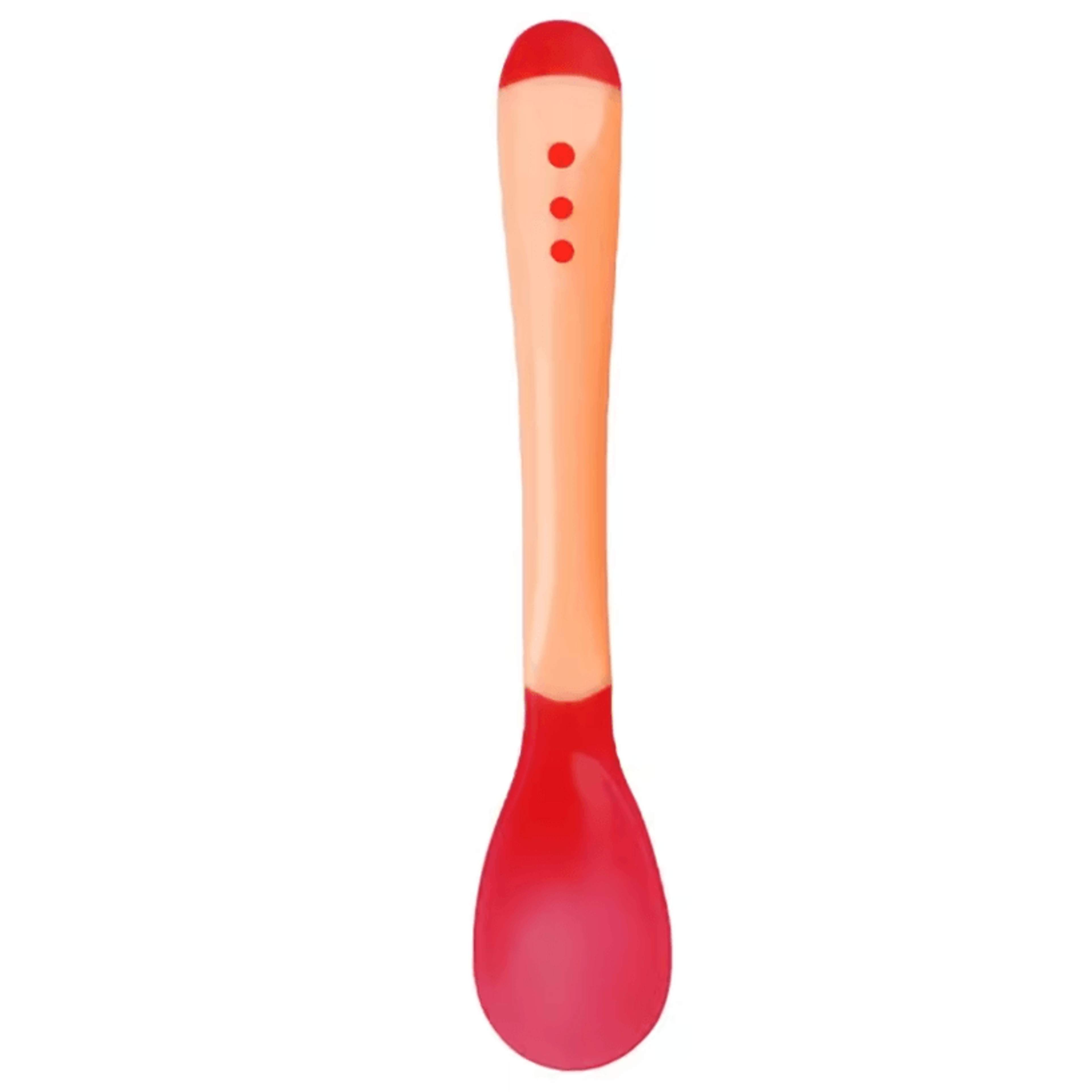 2in1 Temperature Sensing Baby Spoon  Fork Set For Safe Feeding 6