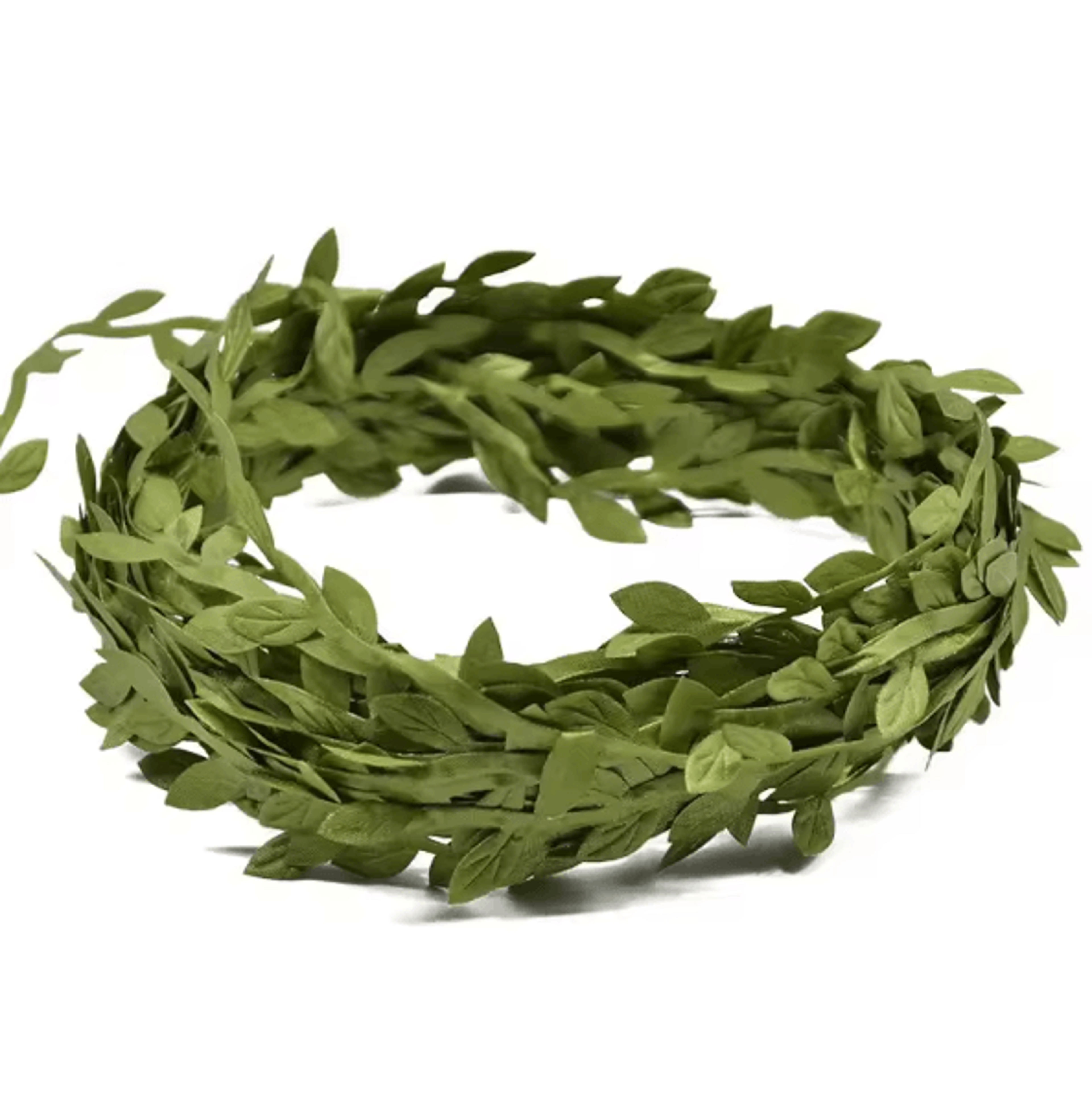10M Artificial Silk Leaf Garland  Flexible Green Vine For DIY Crafts  Event Decor 2
