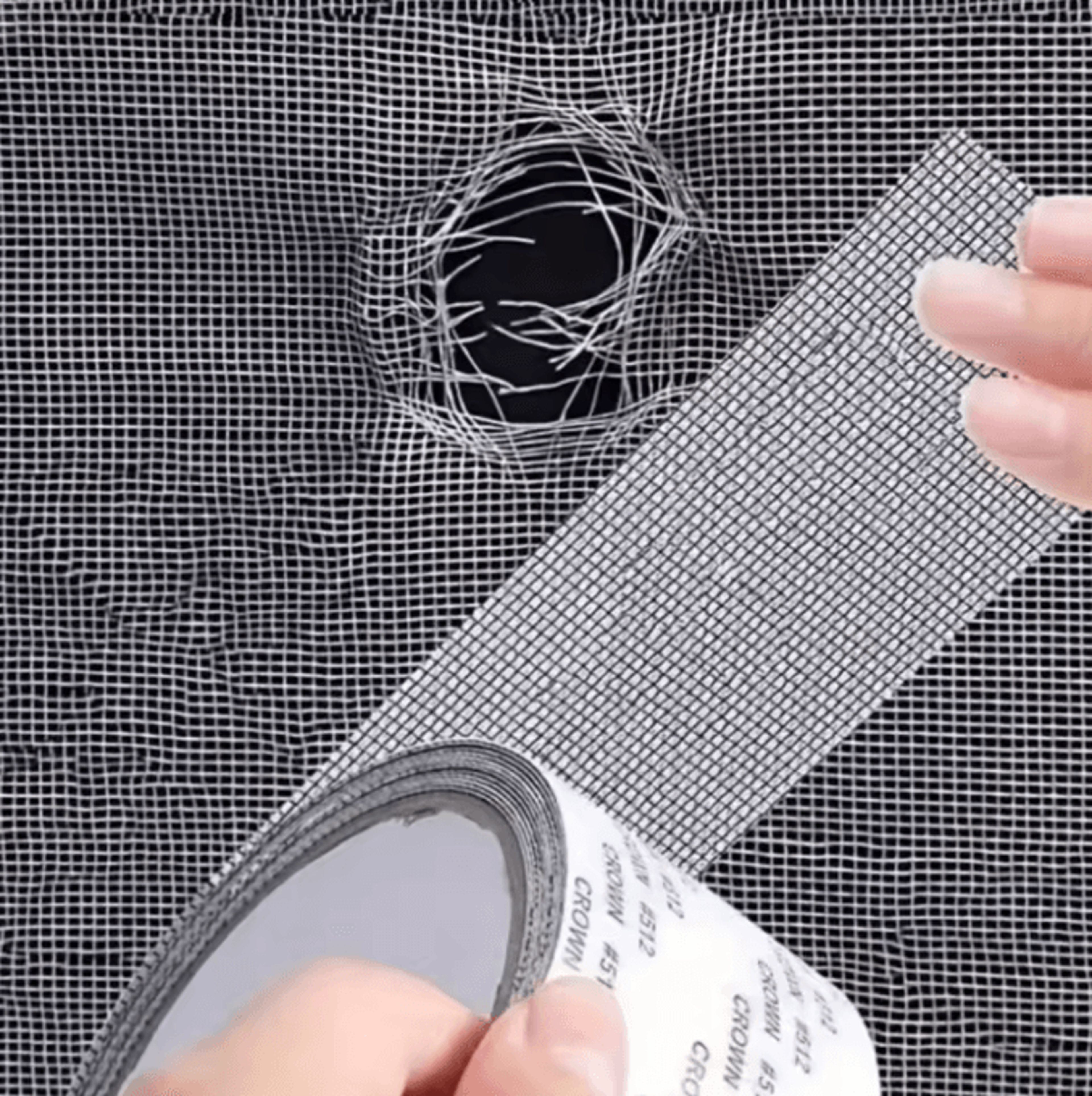 SelfAdhesive Screen Repair Tape  Waterproof AntiInsect Mesh Patch For Doors  Windows 1