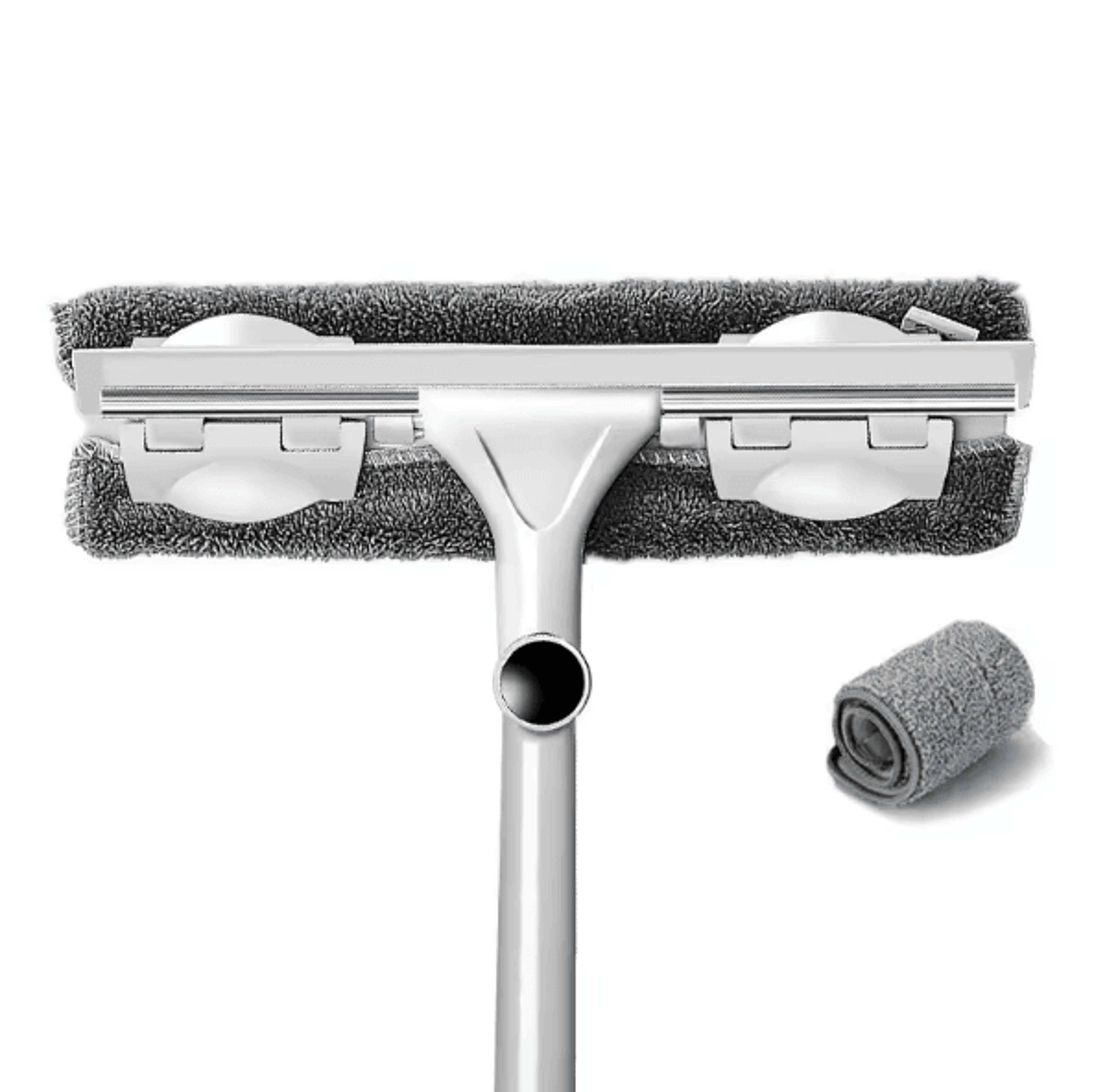 Telescopic Window Cleaning Mop  Extendable Glass Cleaner With Long Handle 8