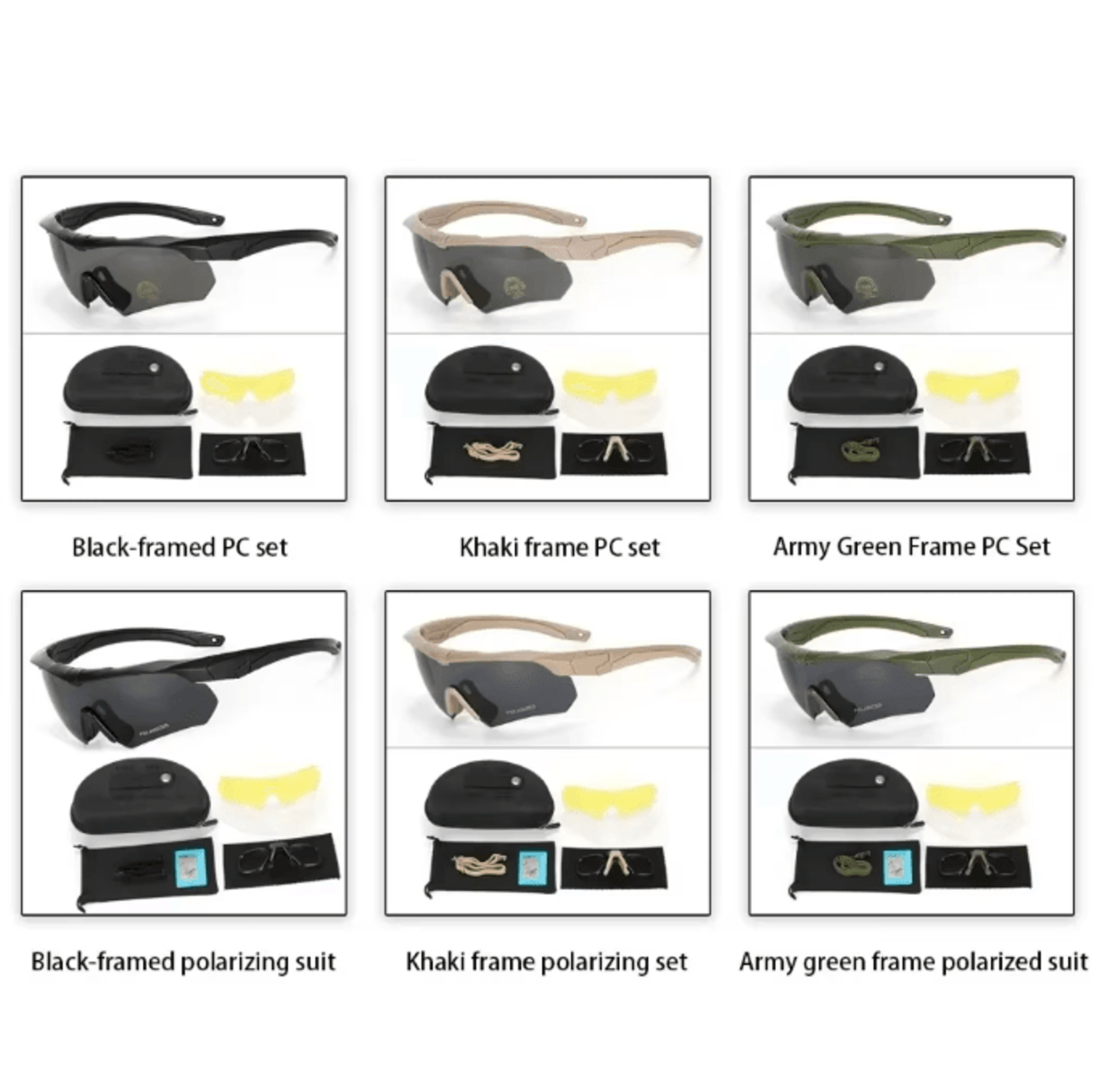 StealthGuard HD Tactical Goggles With 3 Interchangeable Lenses 0