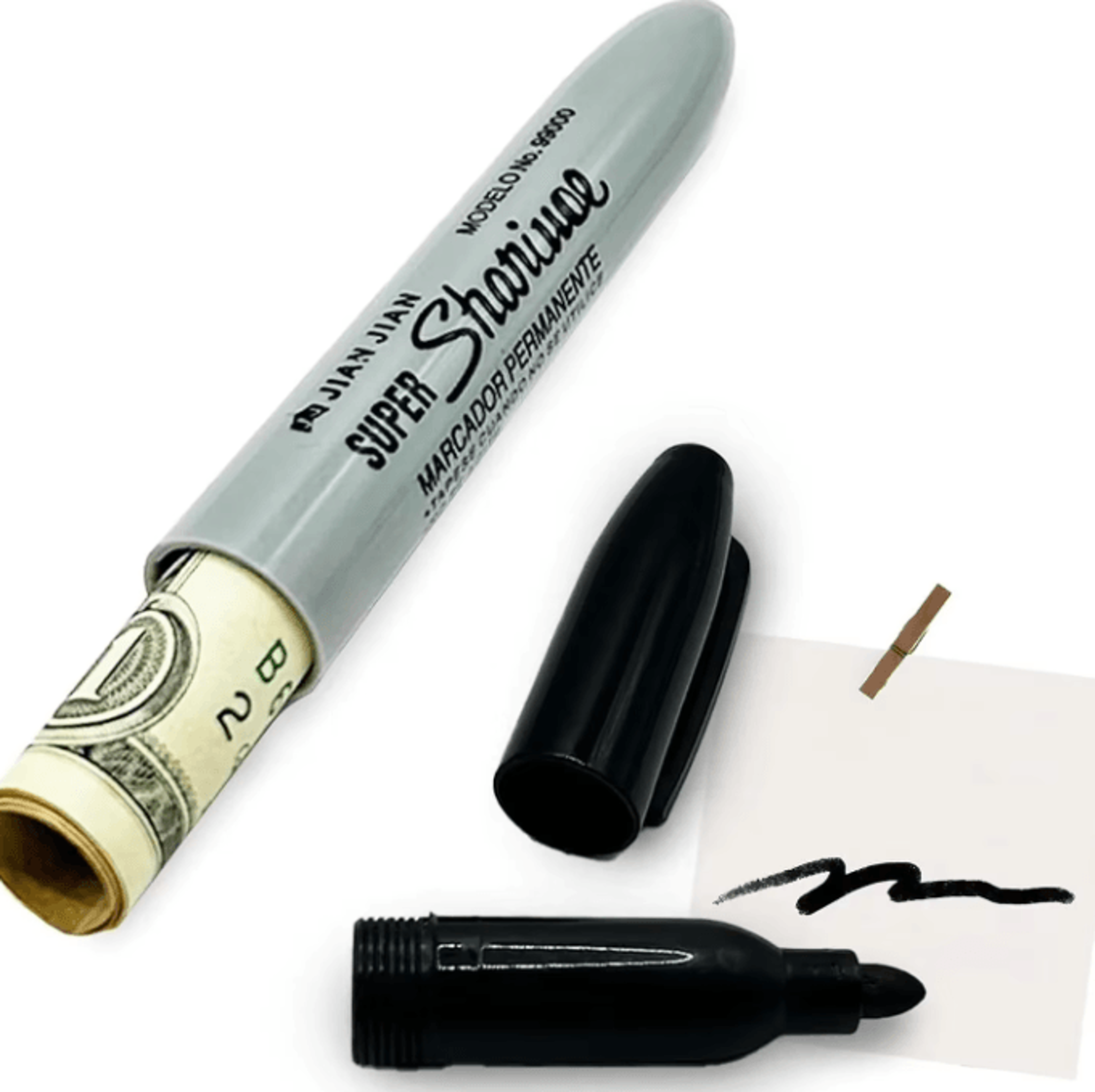StealthInk Hidden Compartment Diversion Safe Pen For Valuables 0