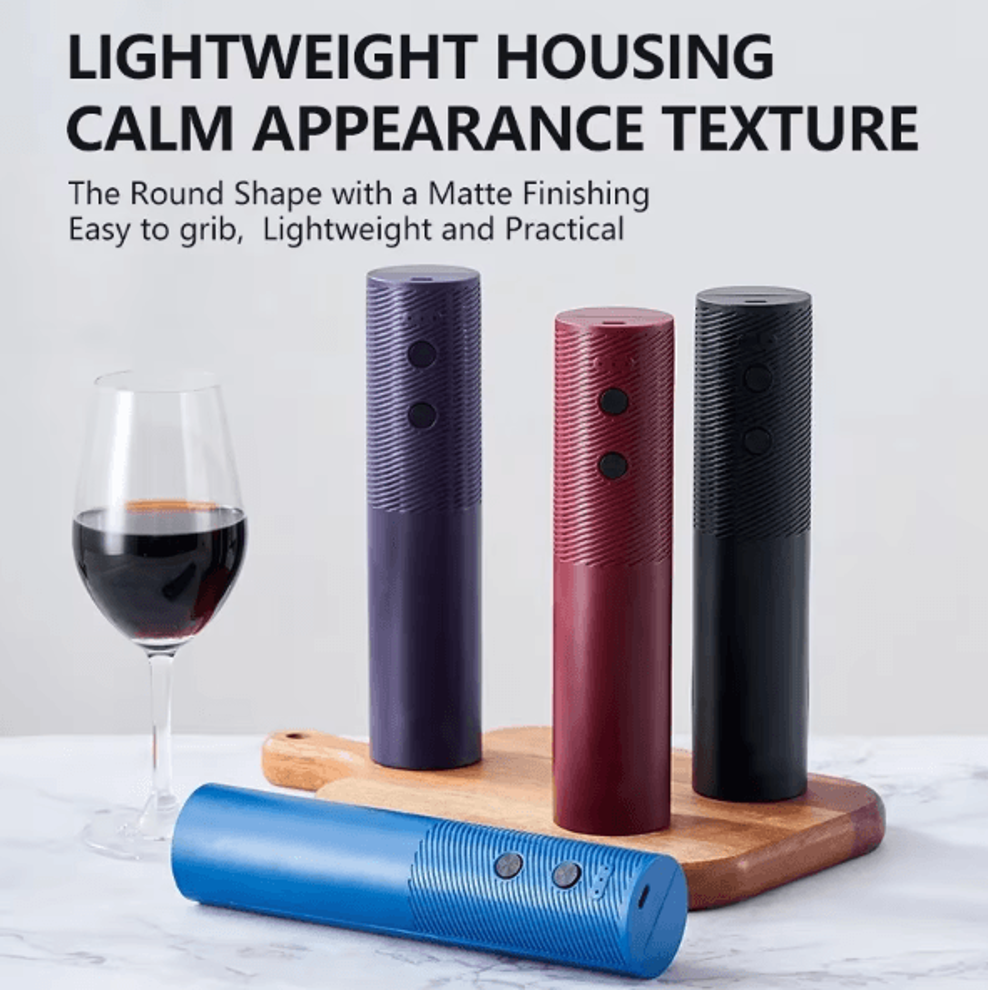 VinoSwift Automatic Wine Opener USB Rechargeable Electric Corkscrew OneTouch Bottle Opener For Home 3