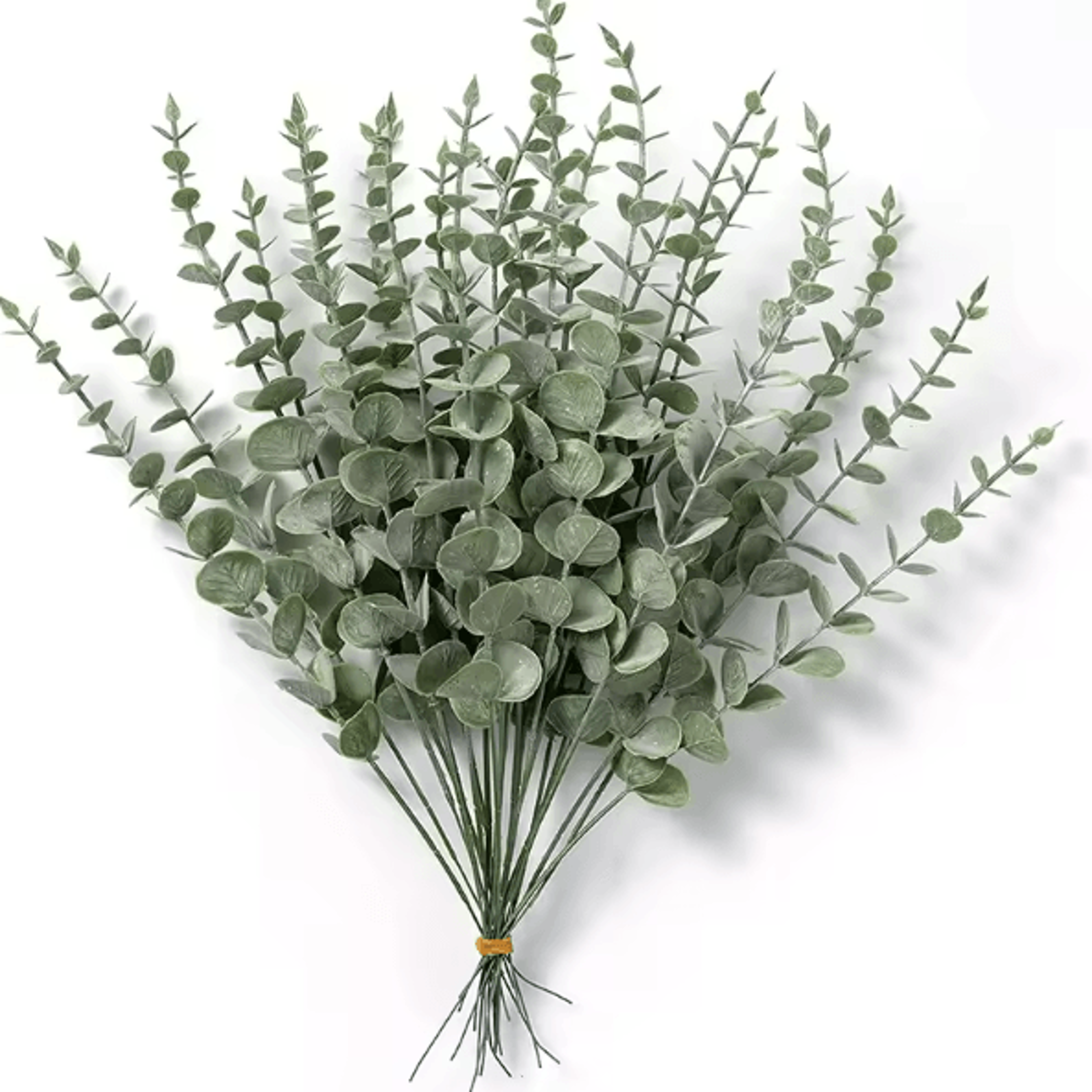 20PCS Artificial Eucalyptus Stems  Realistic Faux Greenery Leaves For Wedding Centerpieces  Home De 5