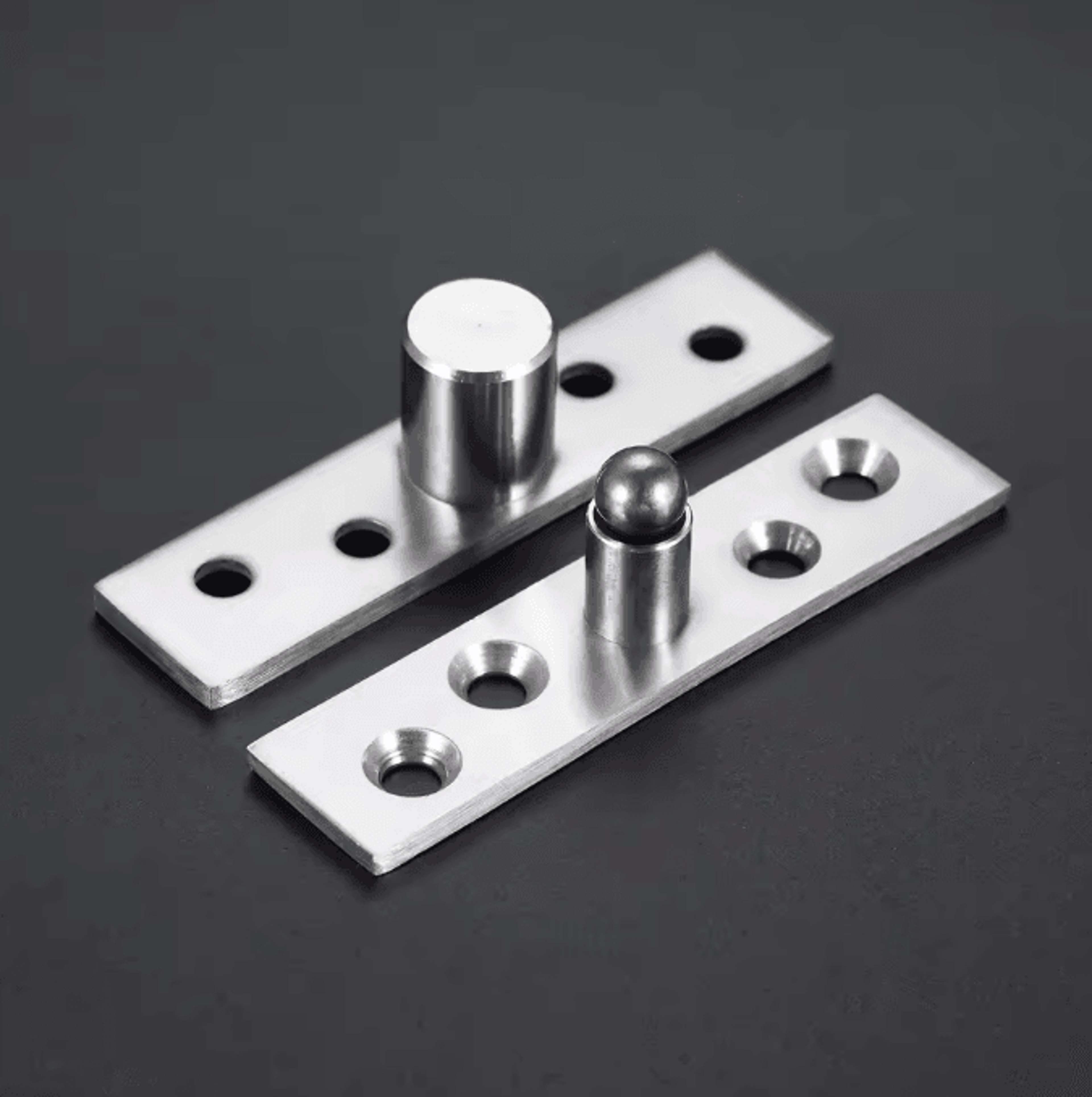 Hidden Door Pivot Hinge Set  Stainless Steel Concealed Rotating Hinge For Modern Doors 1