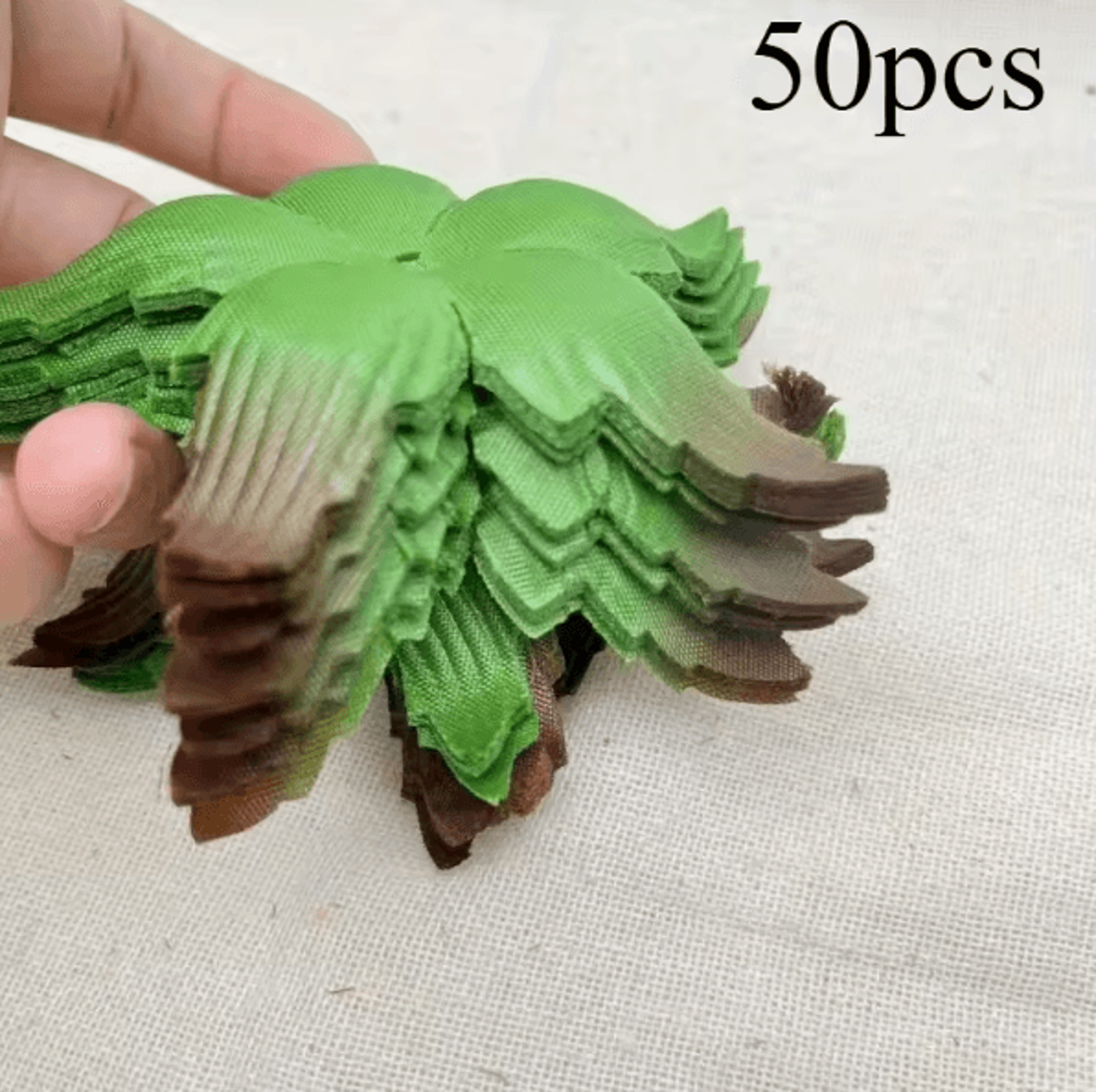 50100PCS Artificial Rose Leaves Realistic Greenery DIY Bouquet Accessories For Home Party Decoratio 5