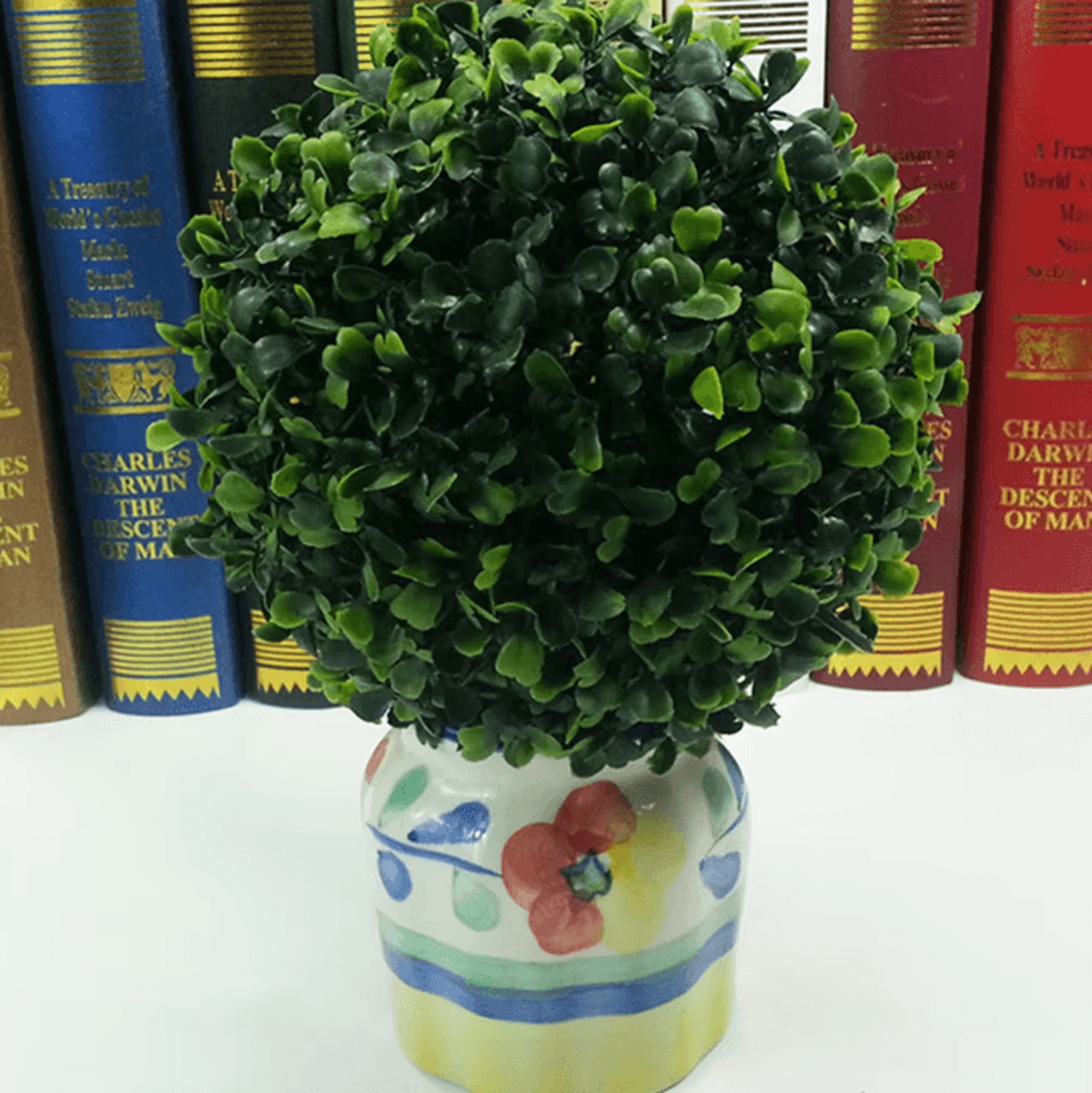 EcoFriendly Artificial Plant Ball  Realistic Faux Boxwood Decor For Indoor  Outdoor Styling 1