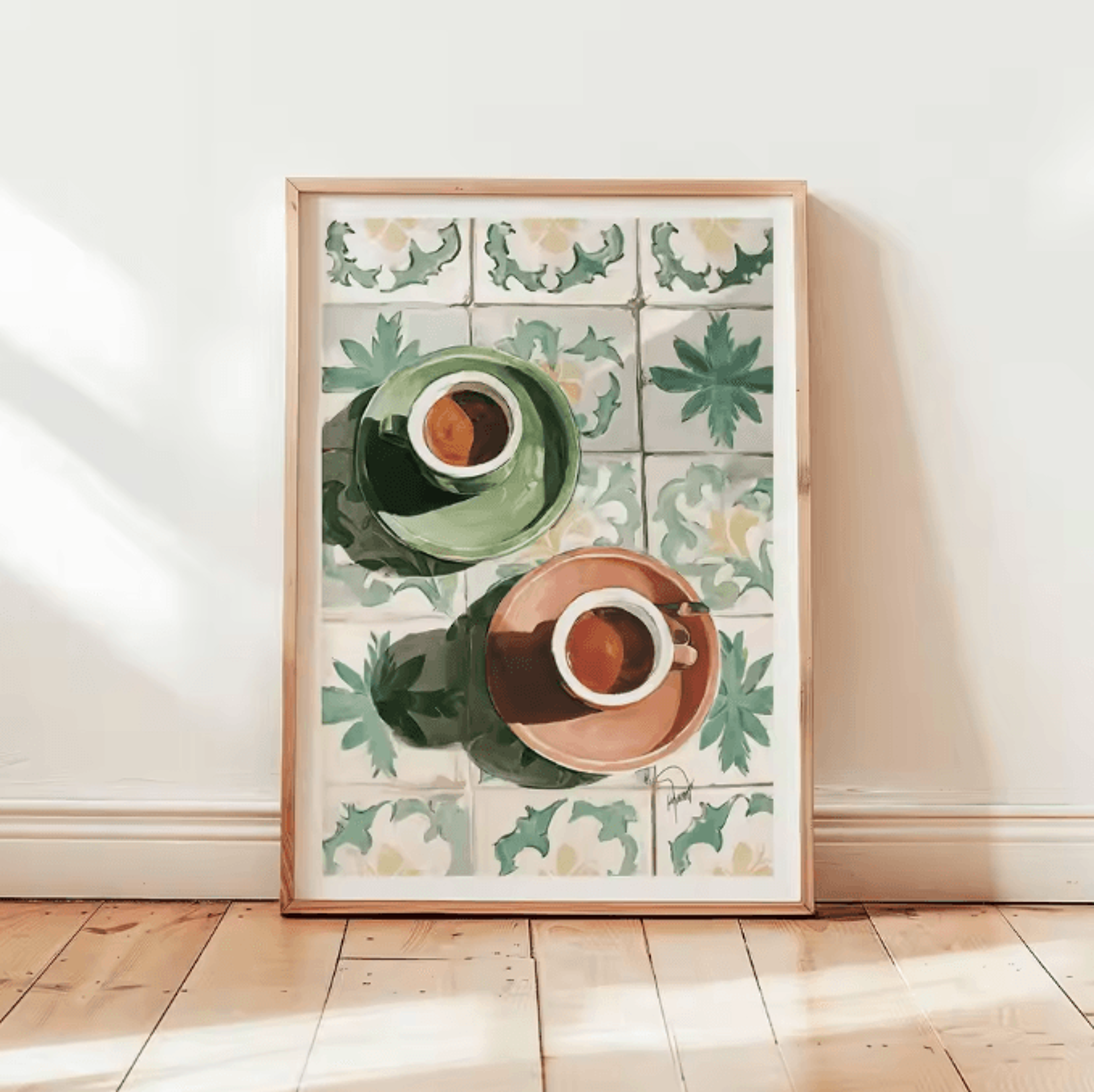 Retro Coffee Wall Art Print  Minimalist Kitchen Poster For Coffee Lovers  Cafe Decor 10