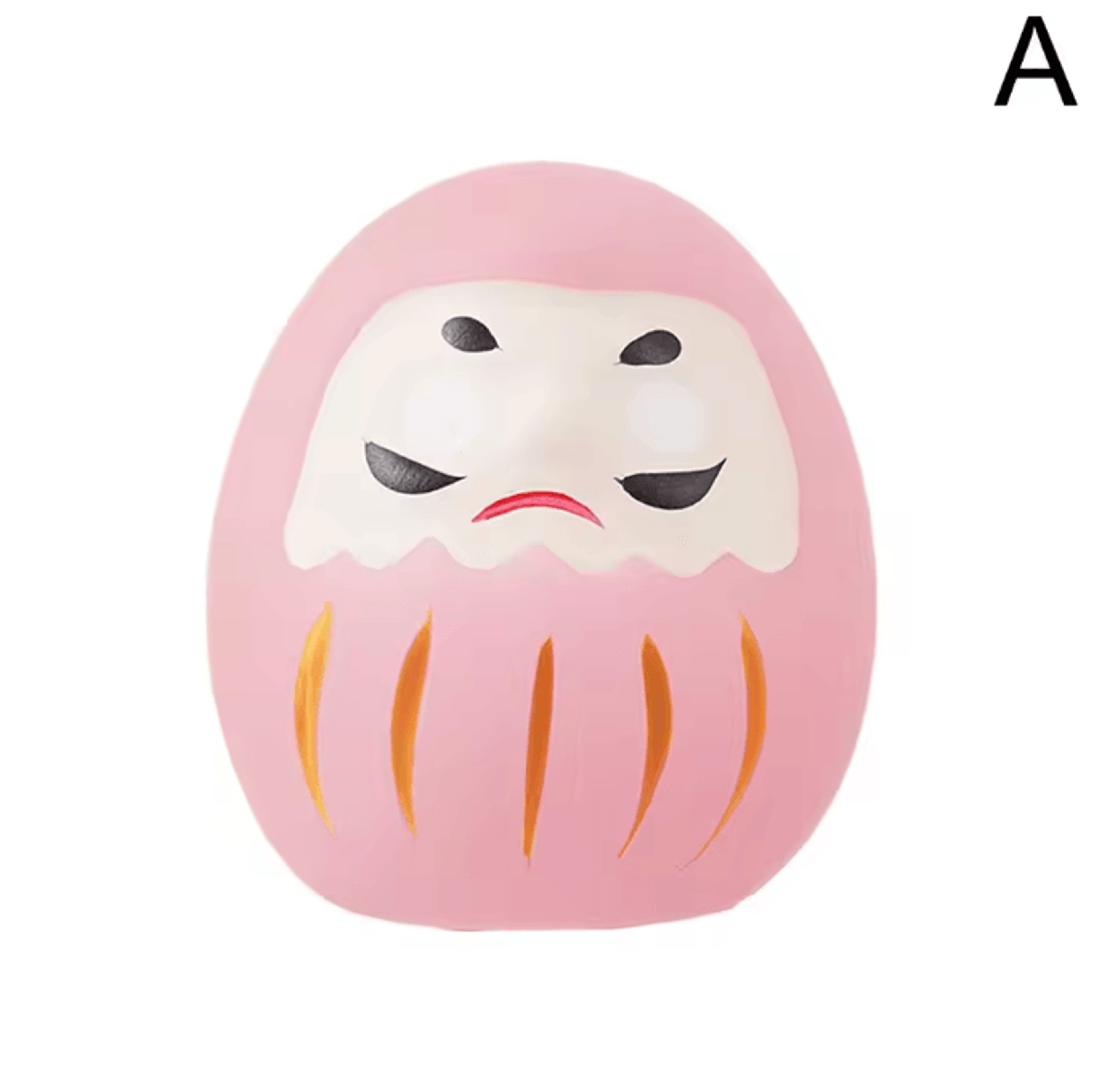 Japanese Ceramic Daruma Doll  Mini Lucky Charm Fortune Figurine For Home Decor  Gift 4