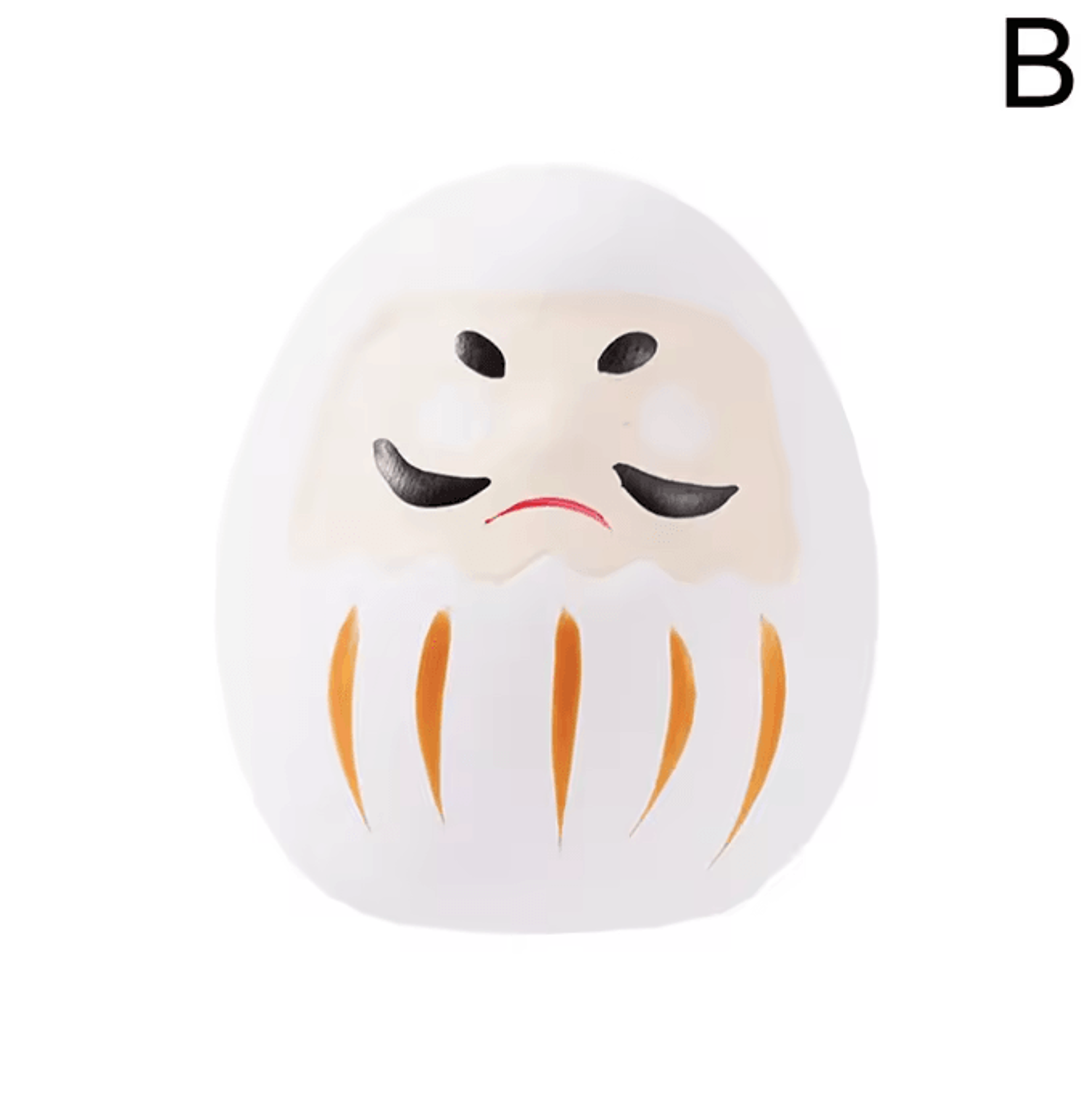 Japanese Ceramic Daruma Doll  Mini Lucky Charm Fortune Figurine For Home Decor  Gift 5
