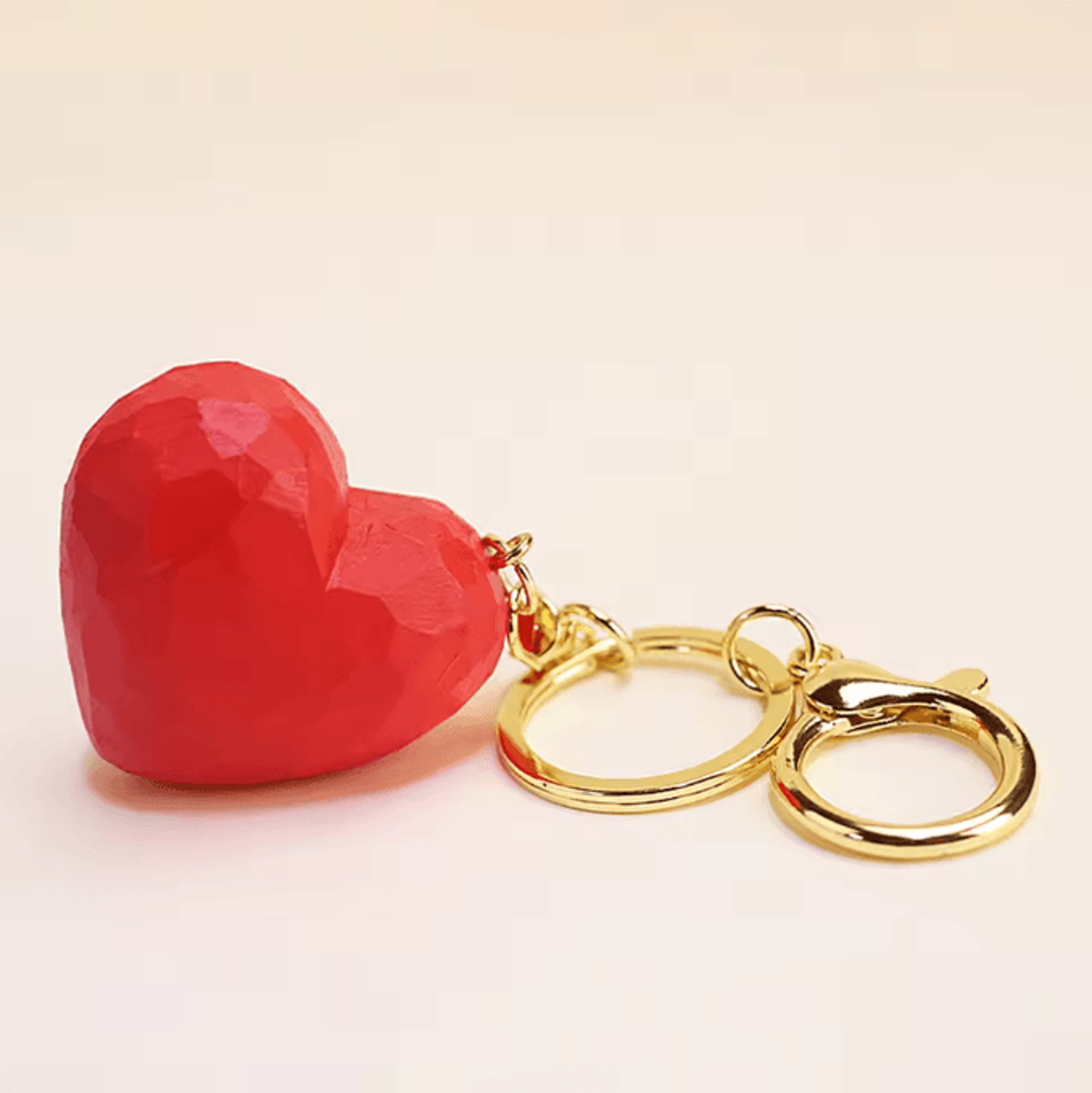 HandCarved Wooden Heart Figurine  Romantic Mini Love Decor 7