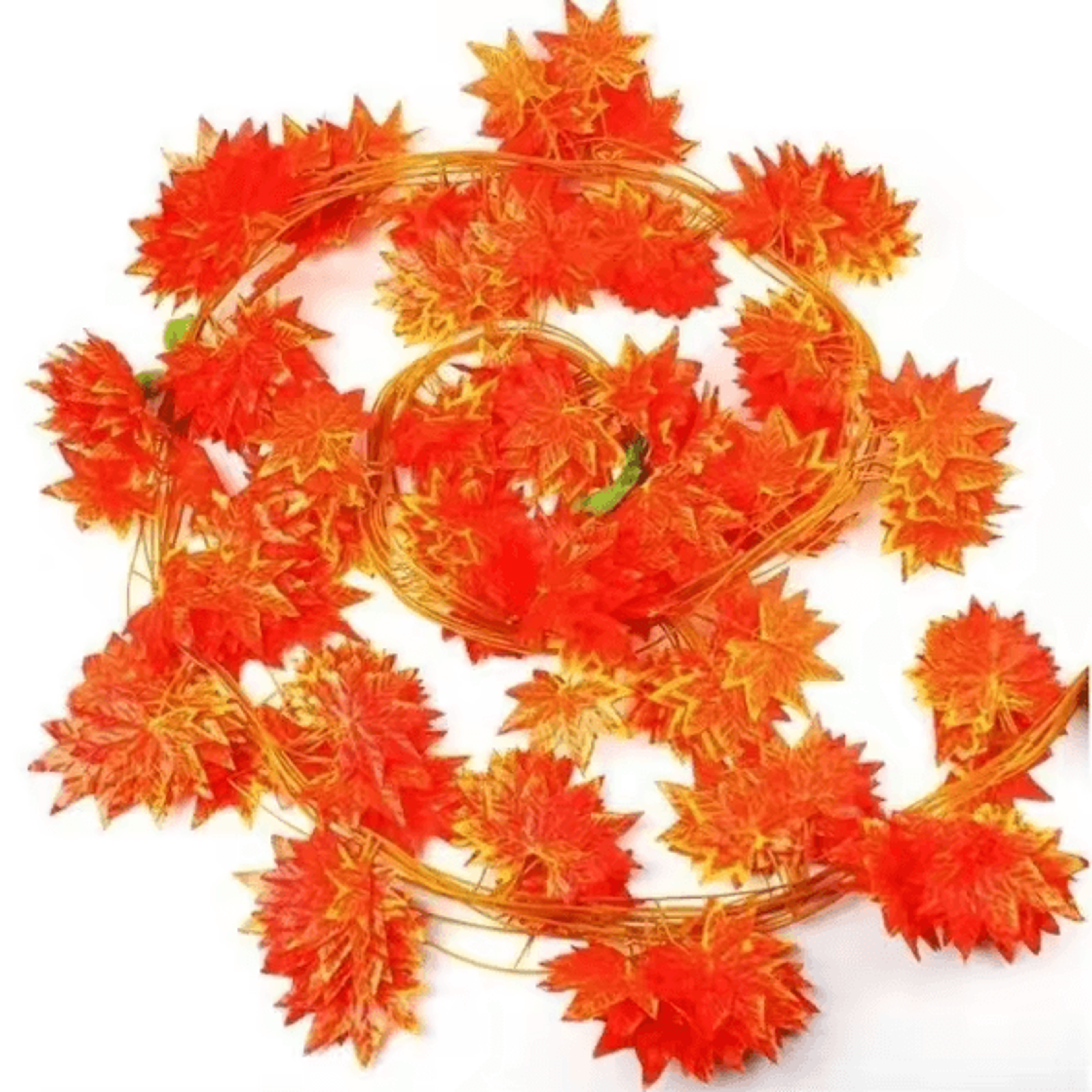 23M Artificial Maple Leaf Vine Garland  Autumn Fall Decor For Halloween Thanksgiving  Home 5