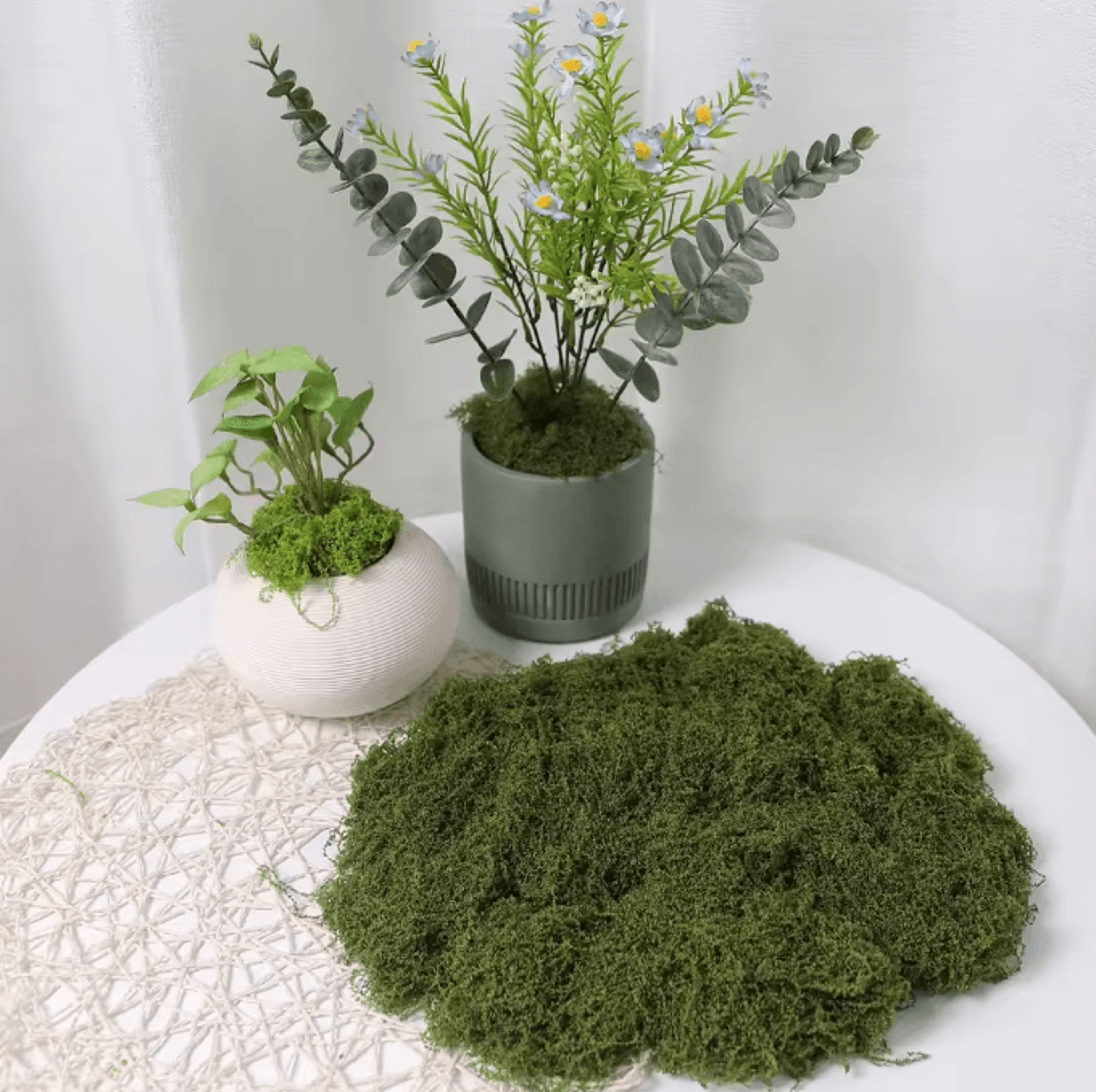 GreenScape DIY Artificial Moss Decor For Crafts Garden And Home Styling 5