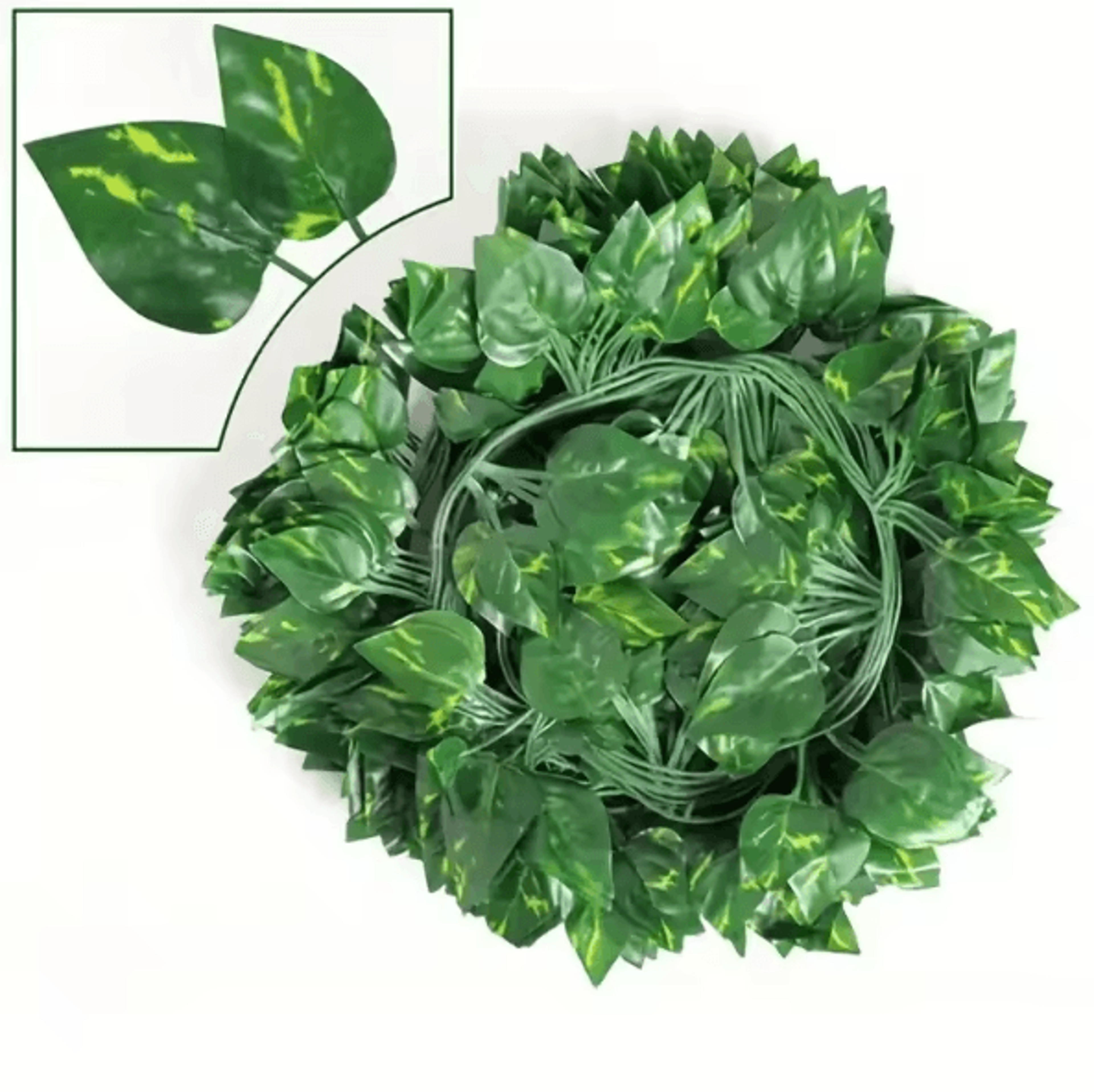 GreenVibe 100PCS Artificial Ivy Garland 2M Hanging Vines For Wall  Garden Decor 5