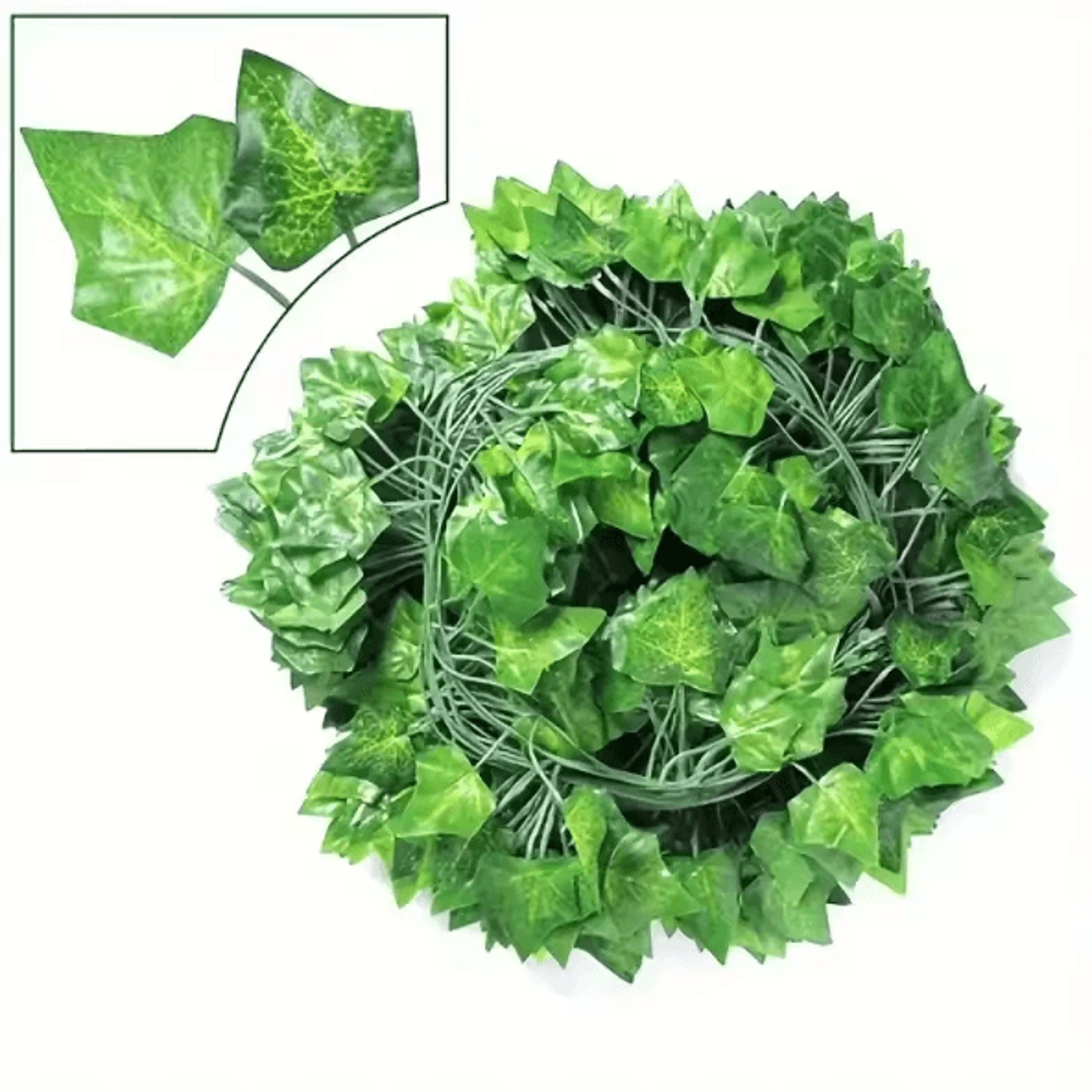 GreenVibe 100PCS Artificial Ivy Garland 2M Hanging Vines For Wall  Garden Decor 6