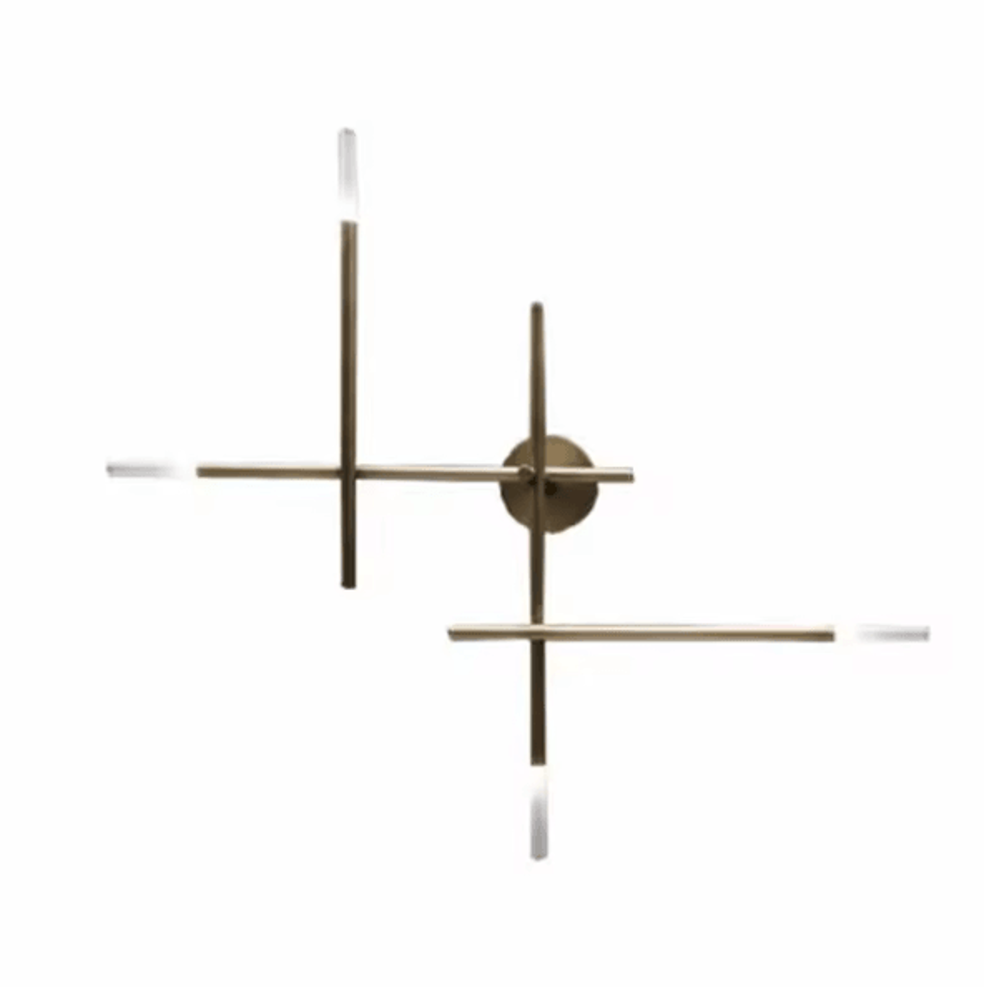 Nordic Cross Line LED Wall Lamp  Minimalist Modern Sconce Light For Living Room  Bedroom 4