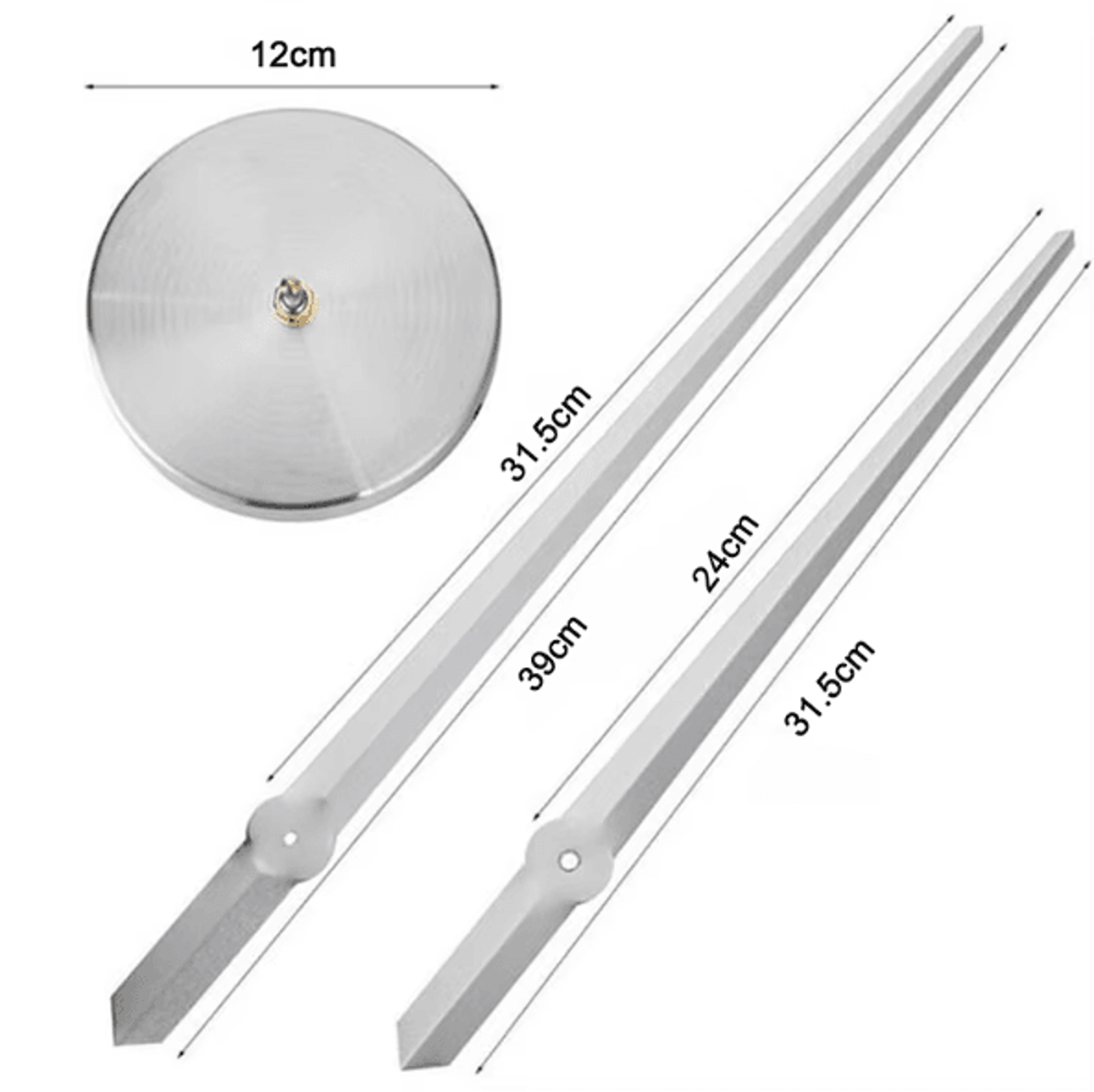 Modern DIY 3D Wall Clock  Large Quartz Wall Decor Clock With Adjustable Design 3