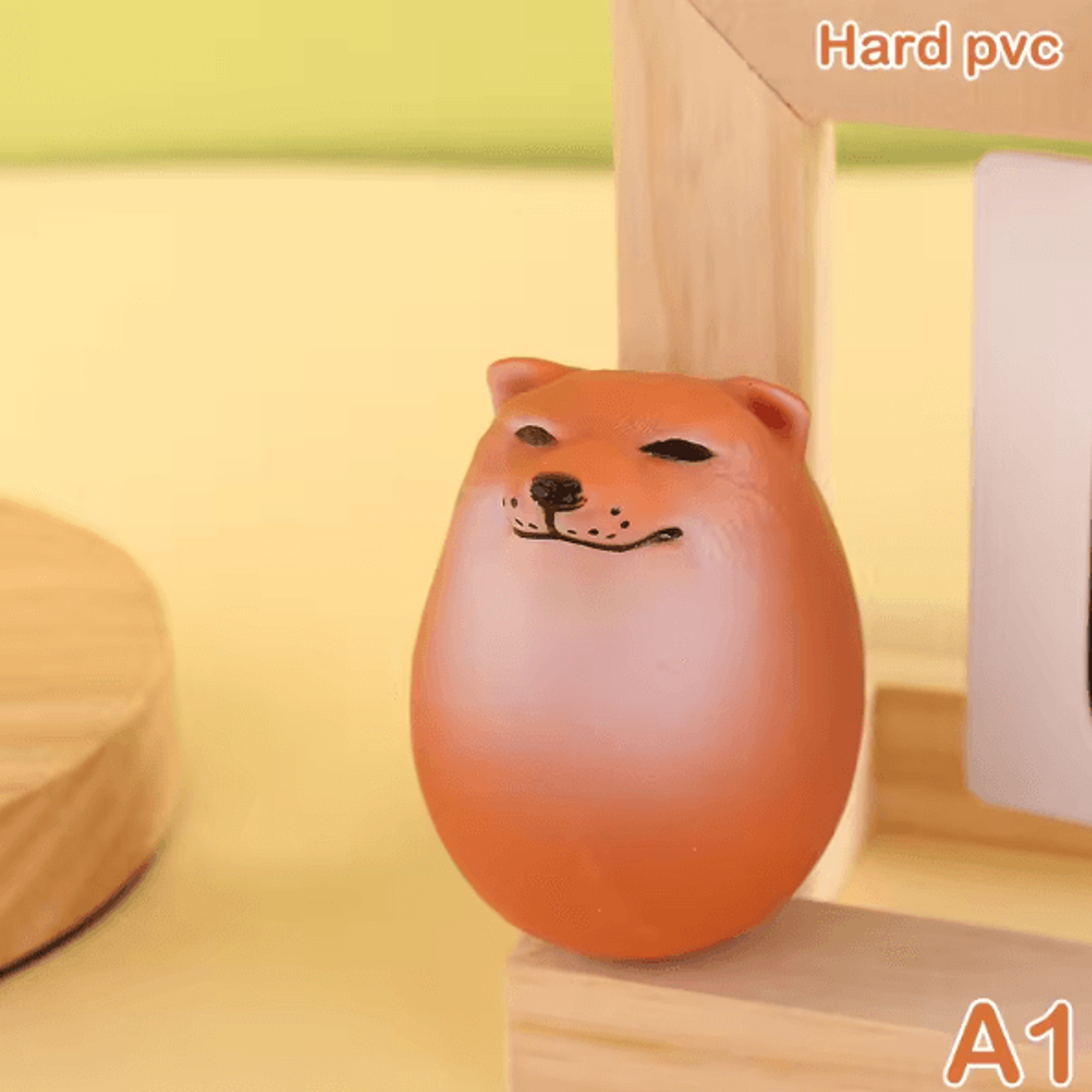 Funny Shiba Inu Egg Figurine For Desk Decor And Creative Home Decoration 5