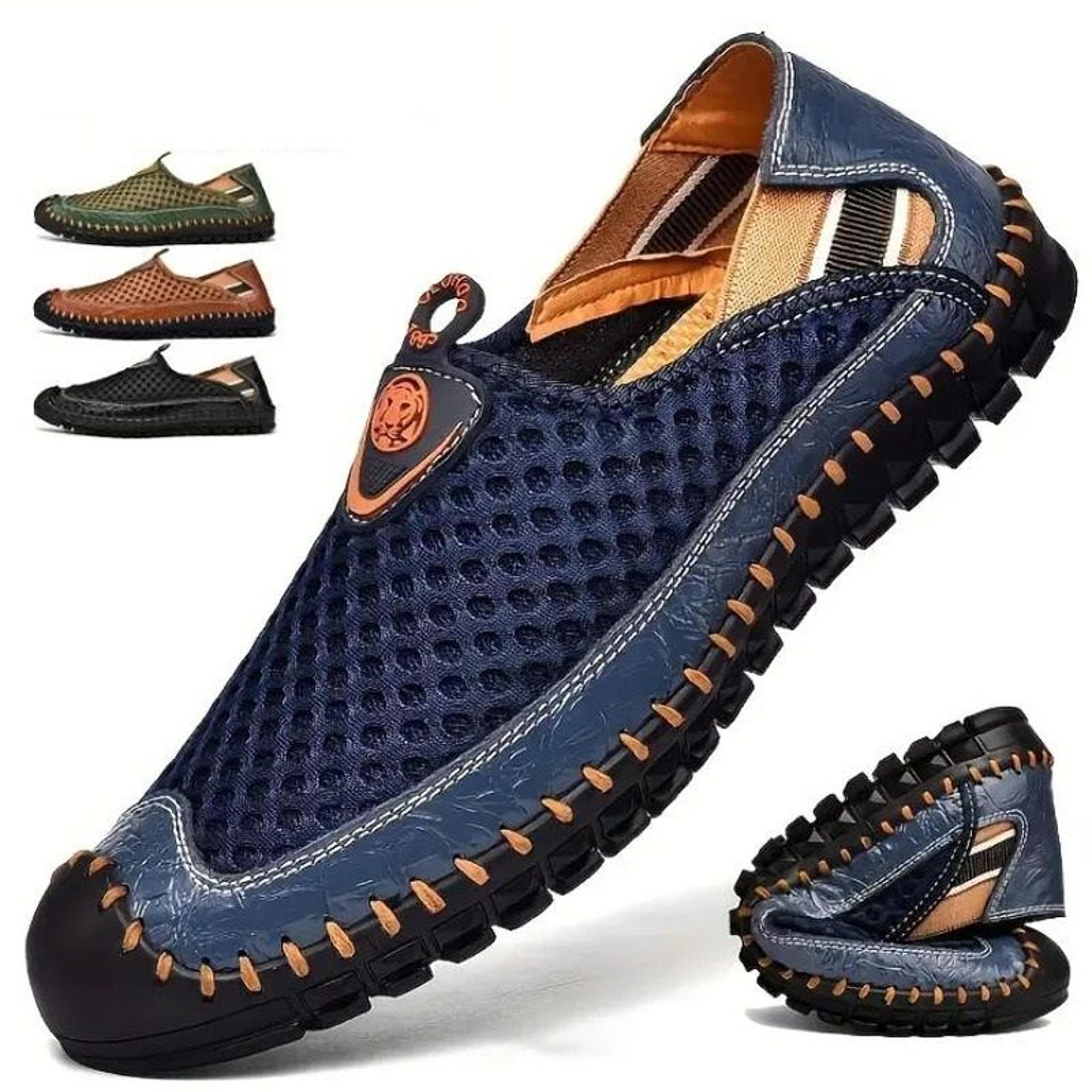 men's breathable hiking shoes non slip outdoor walking sneakers