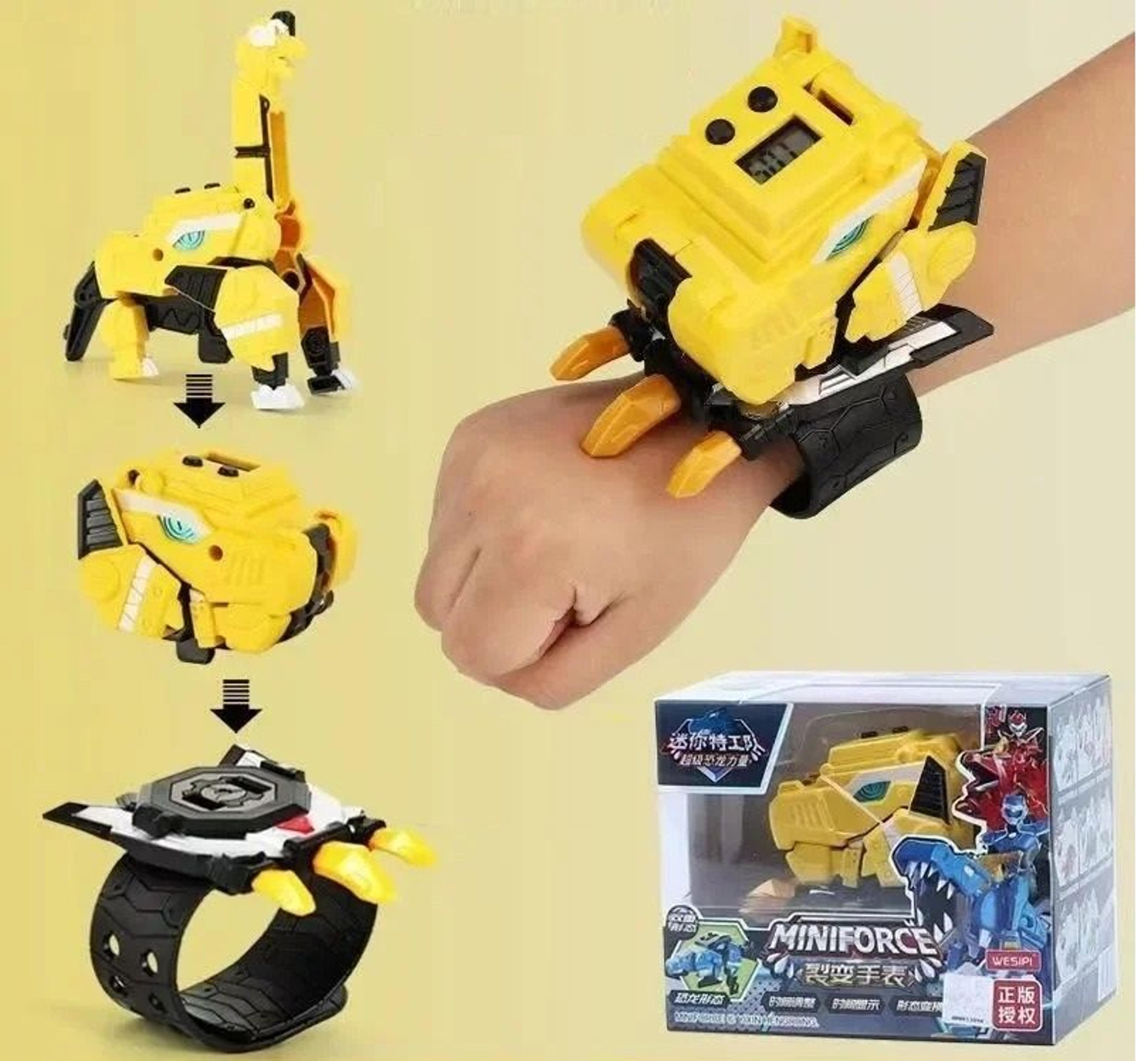 Transforming Dinosaur Robot Watch Toy 6